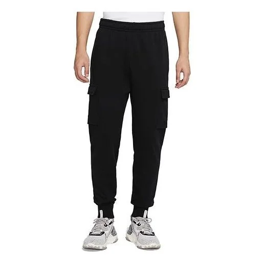 Nike Sportswear Club Cargo Casual Jogger Pants Black DH4347-010 - 1