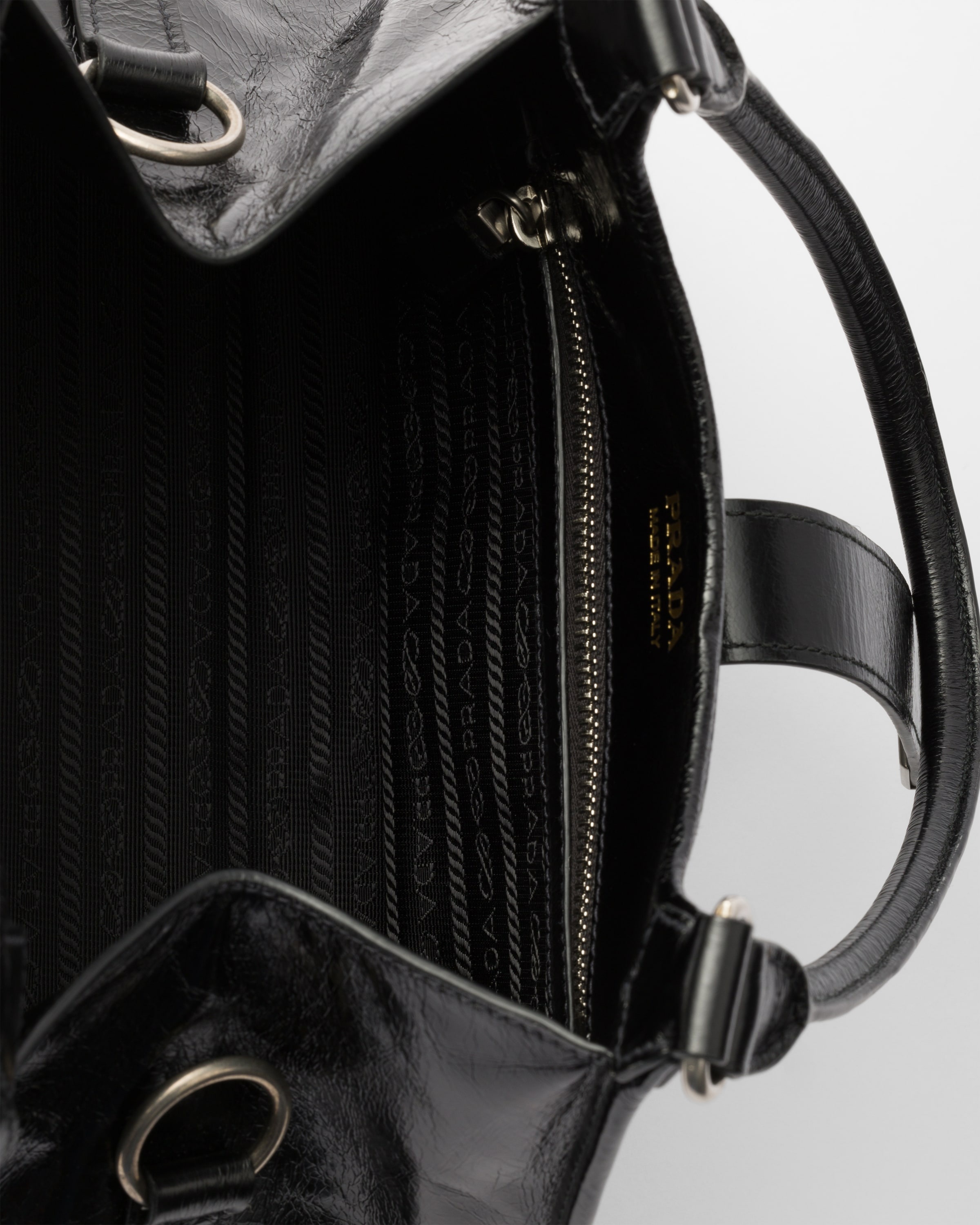Medium leather tote bag - 4