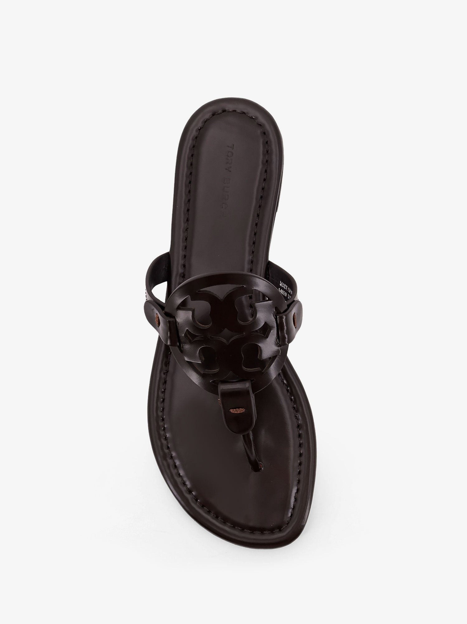 TORY BURCH - Tory Burch Leather Thong Sandals - 5