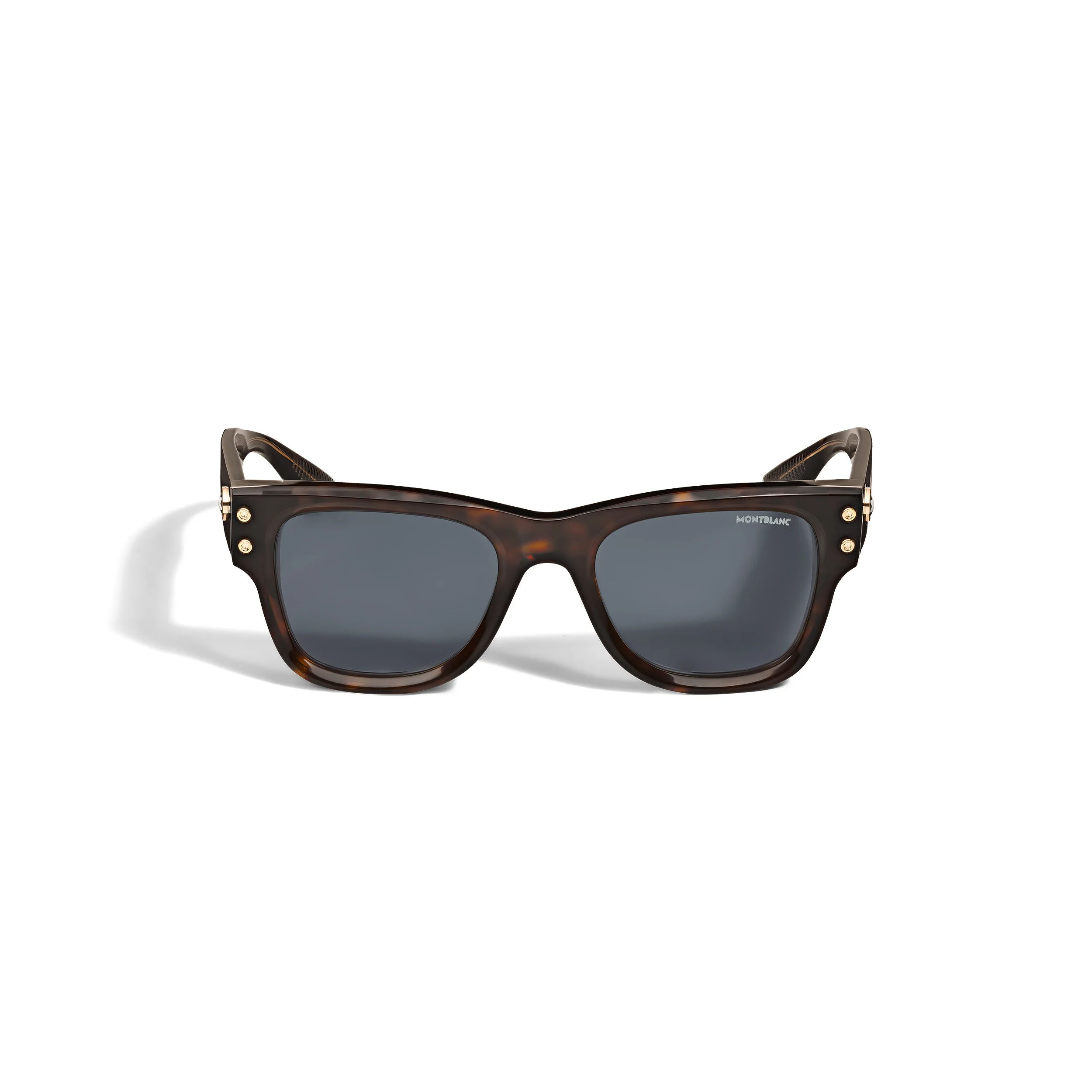Squared Sunglasses with Havana Coloured Acetate Frame - 1