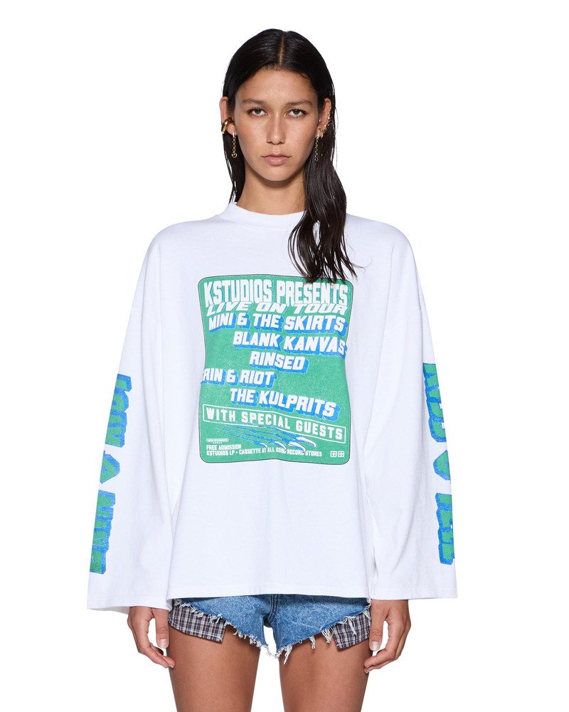 KSTUDIO BOYFRIEND LS TEE WHITE 1