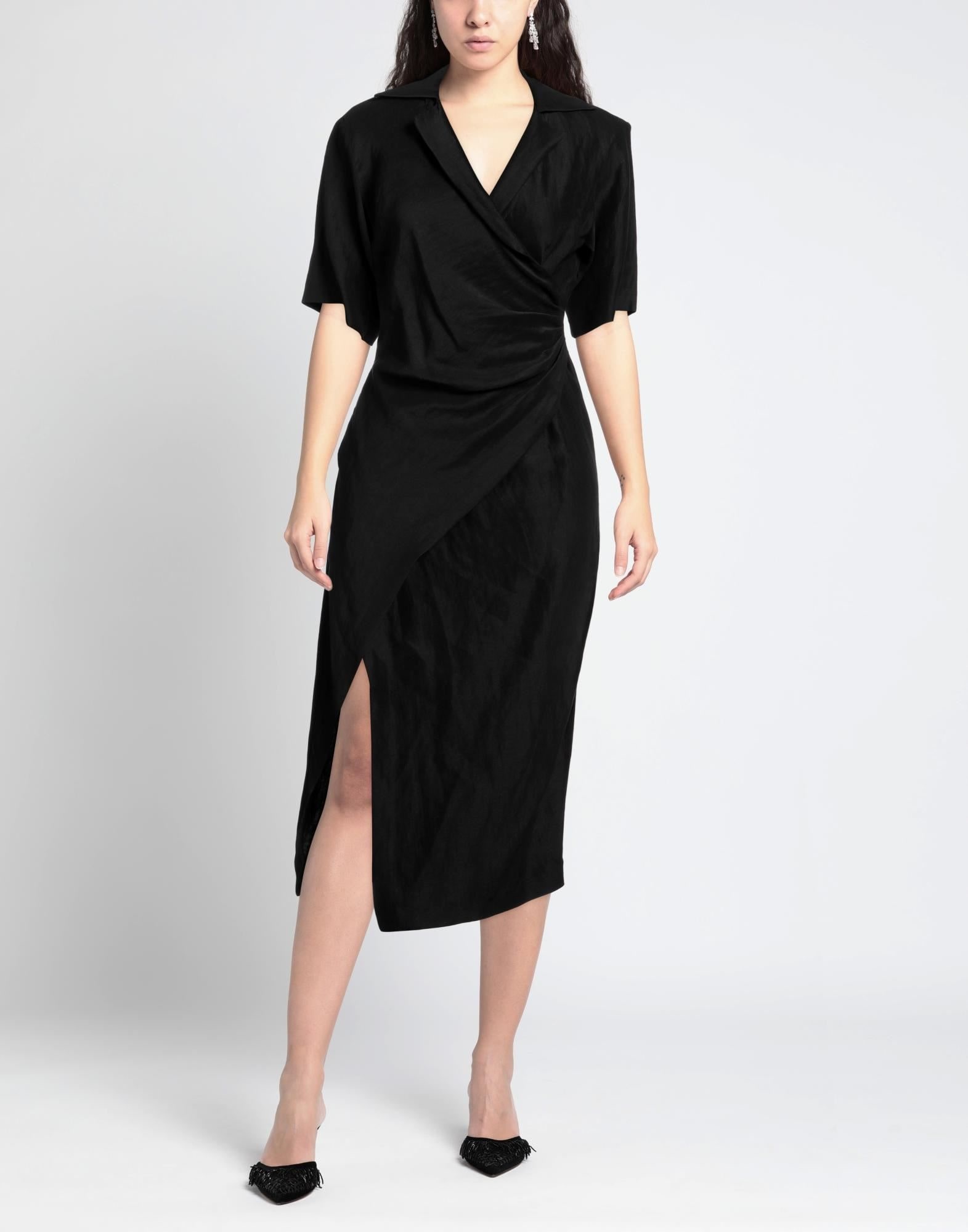 Black Women's Midi Dress - 3