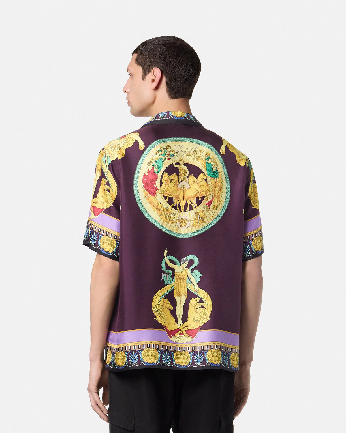 Hall of Statues Silk Shirt - 5