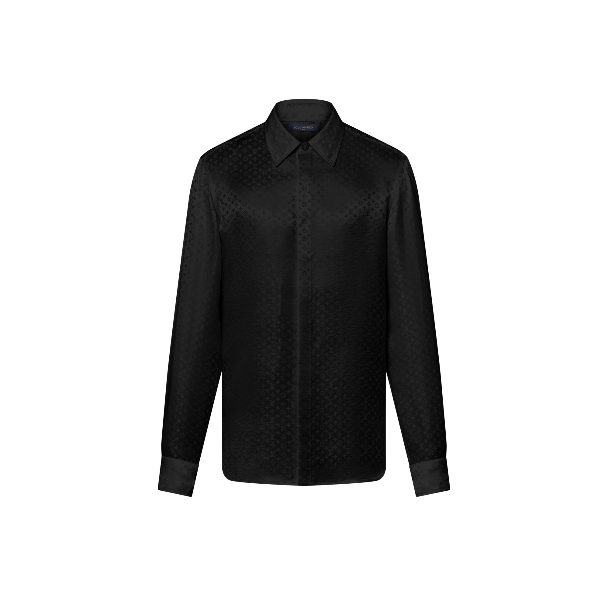 Mini Monogram Silk Evening Shirt - 1
