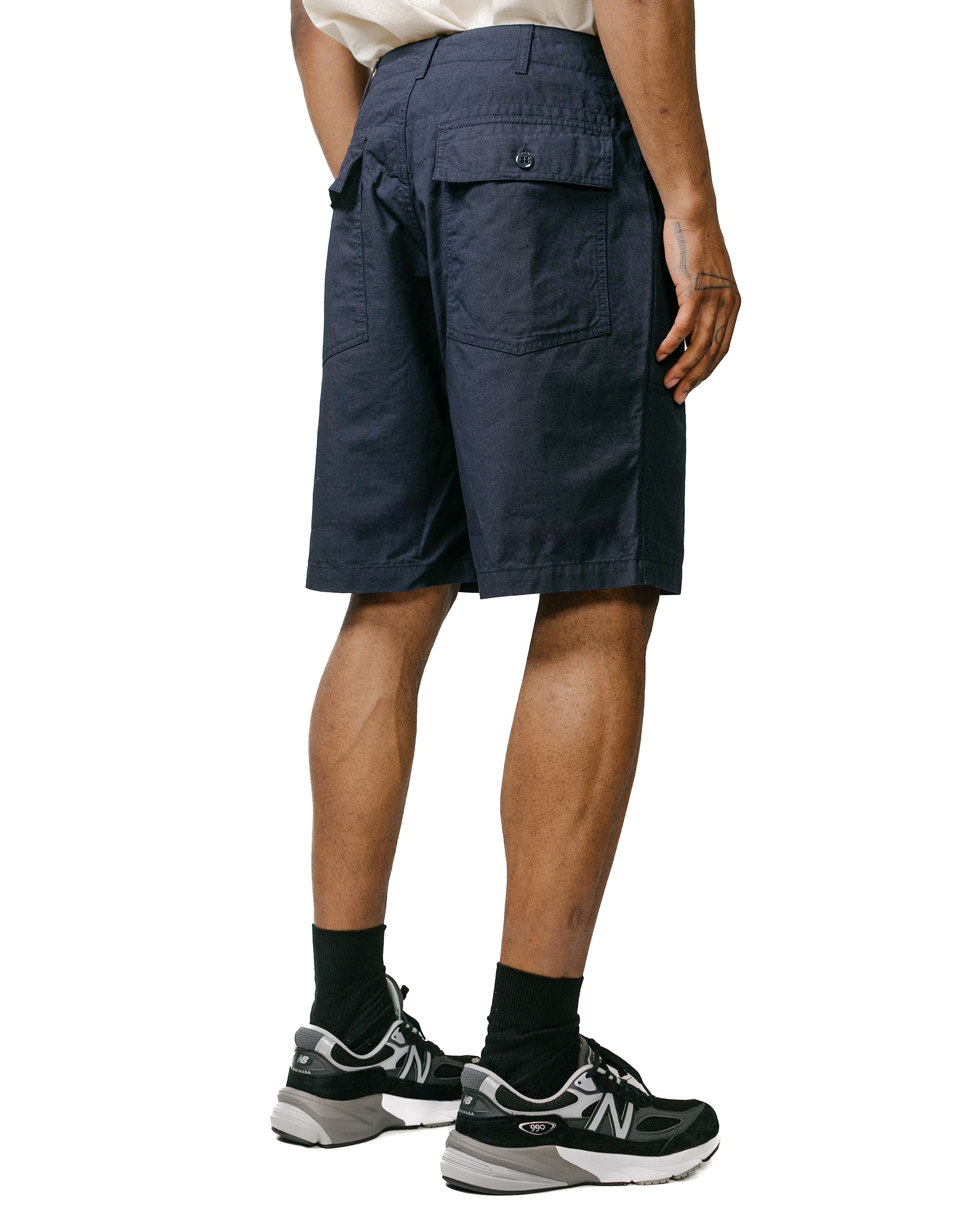 Fatigue Short Dark Navy Cotton Ripstop - 3