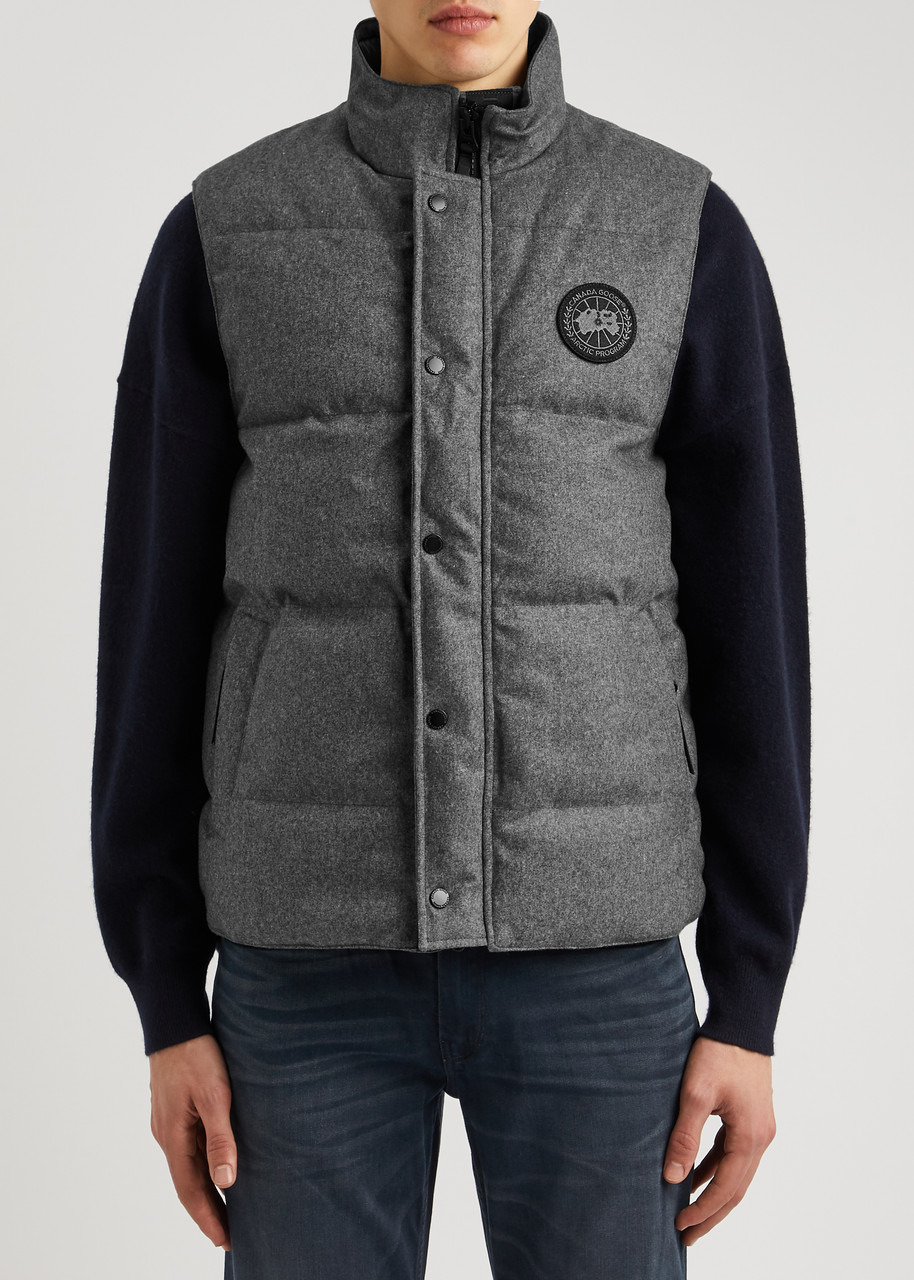 Garson quilted wool-blend gilet - 2