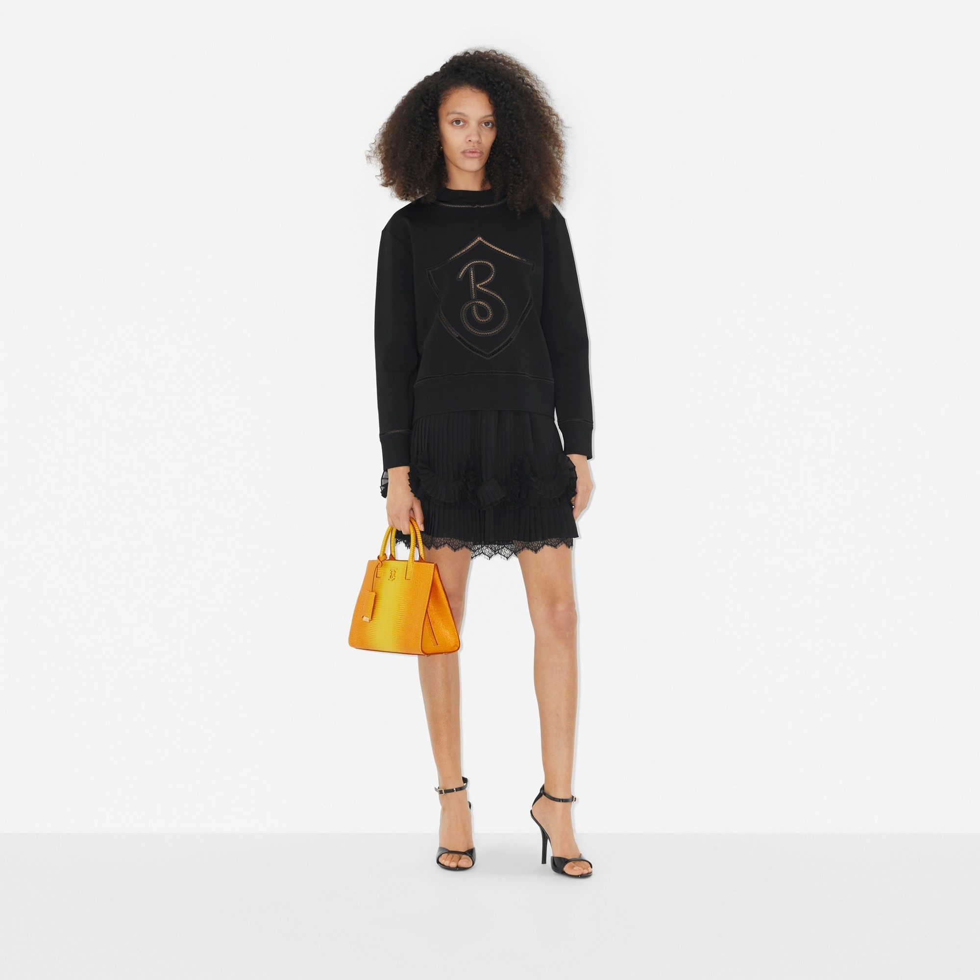 Embossed Leather Mini Frances Bag - 4