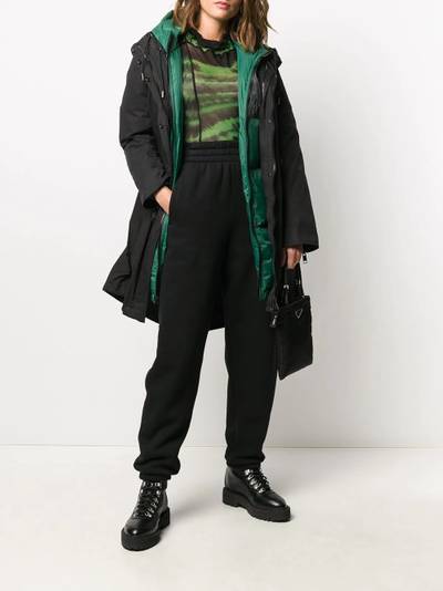 Yves Salomon layered padded winter jacket outlook