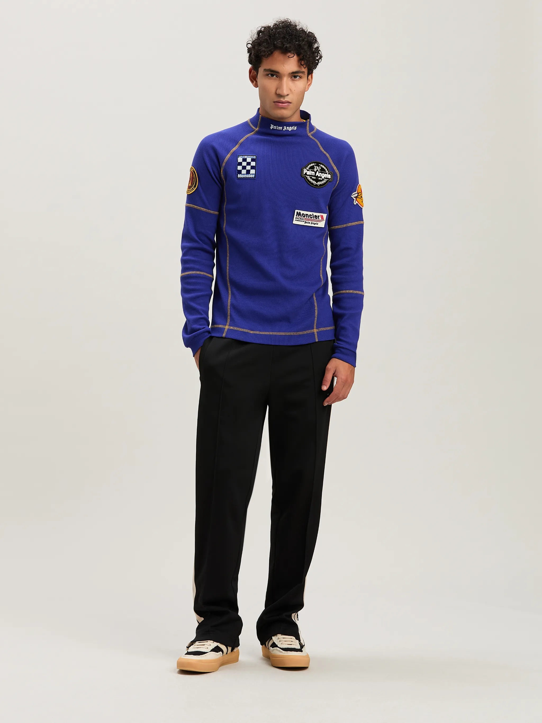 PAxMoncler long sleeves Racing T-shirt - 2