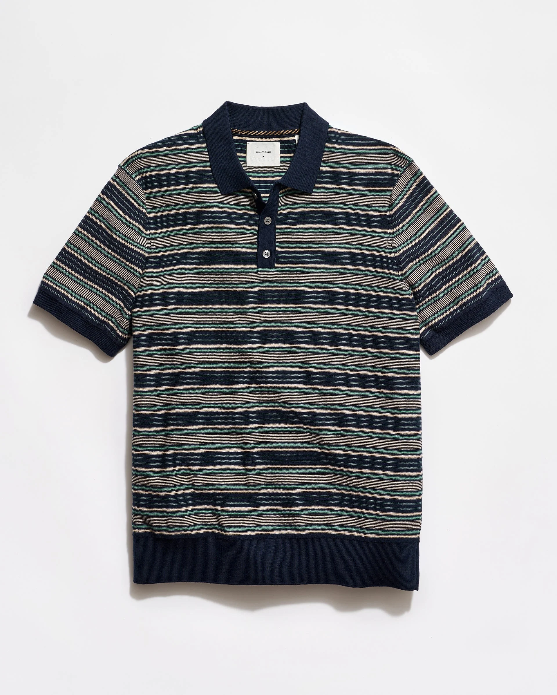 Vintage Stripe Sweater Polo - 1