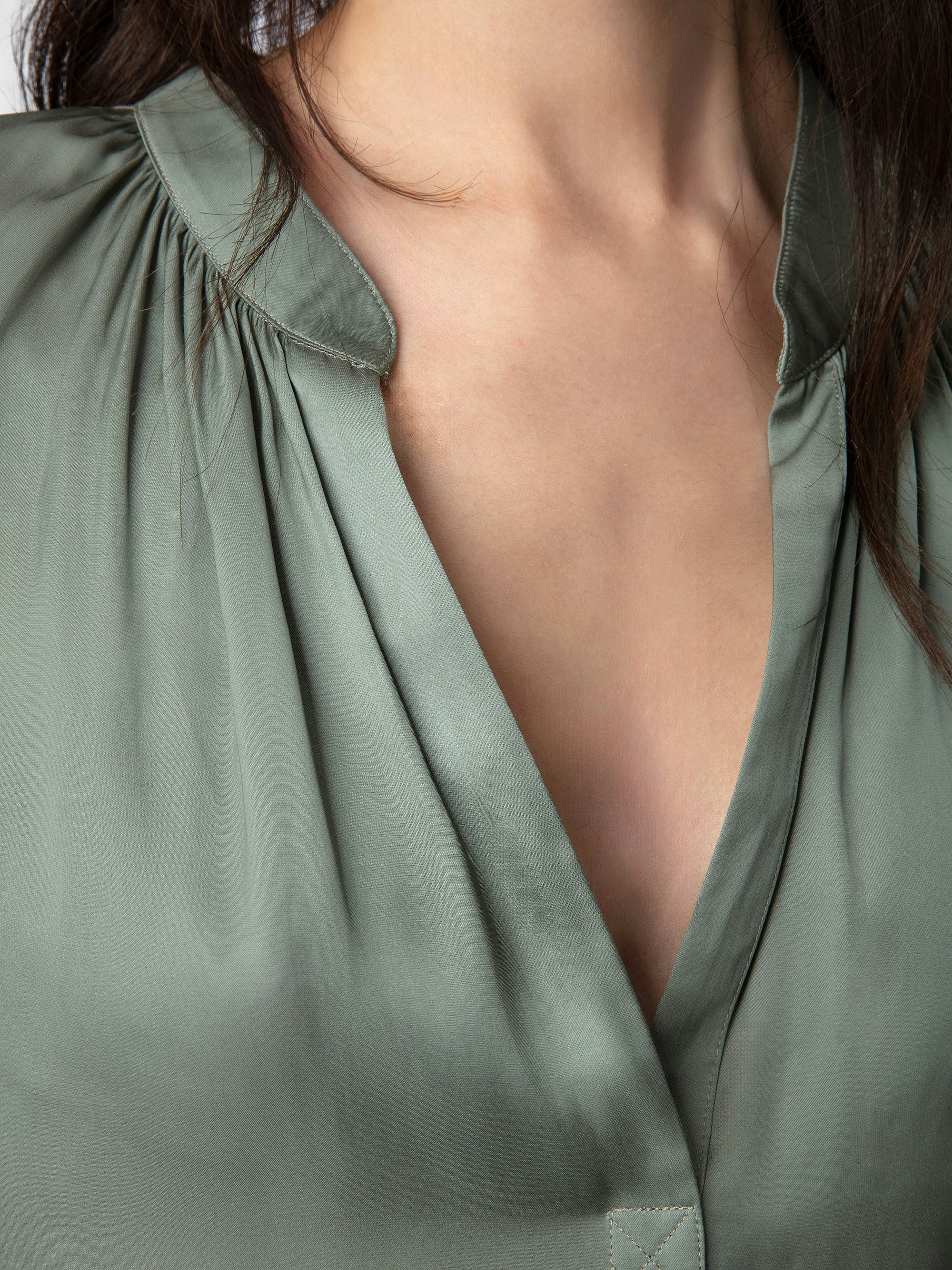 Tink Satin Blouse - 5
