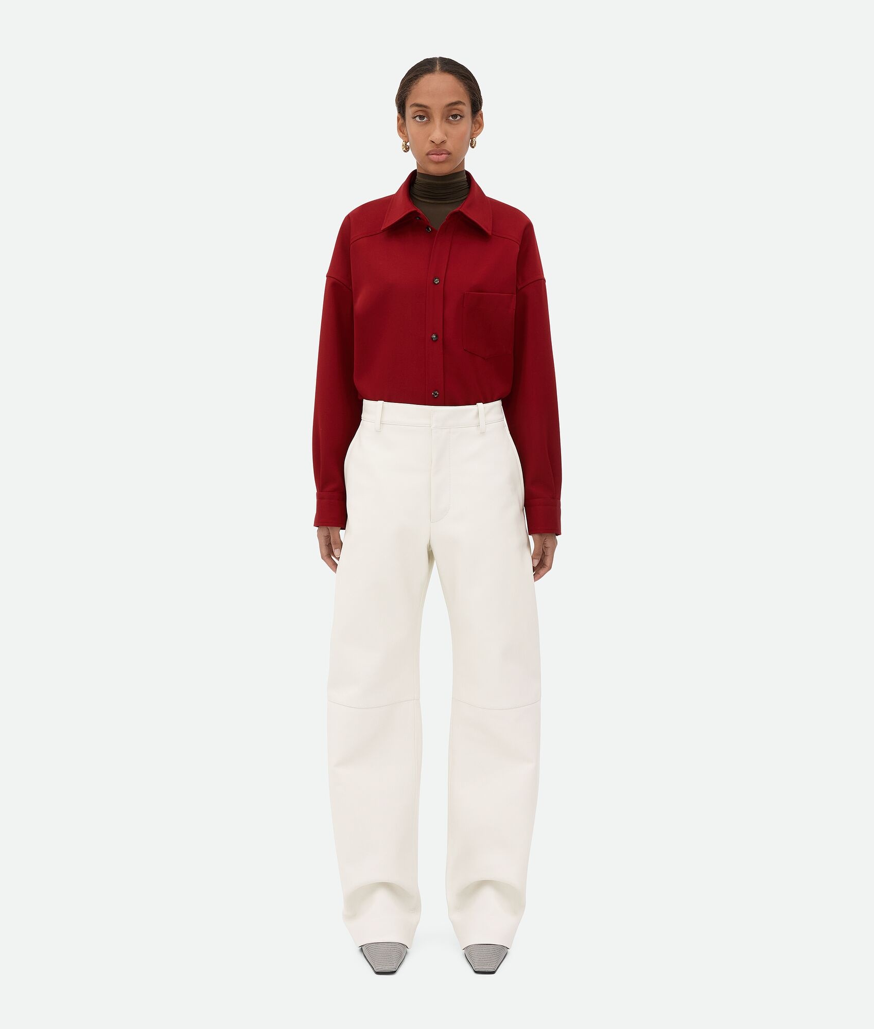 Wool Twill Shirt - 4