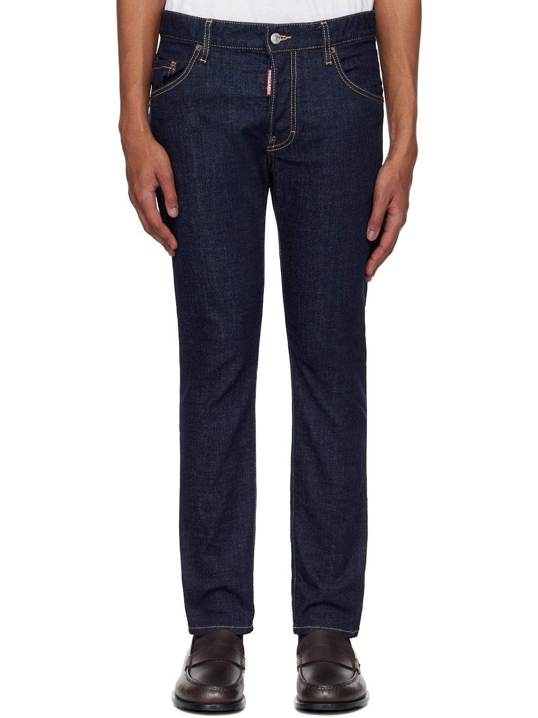 Navy Skater Jeans - 1