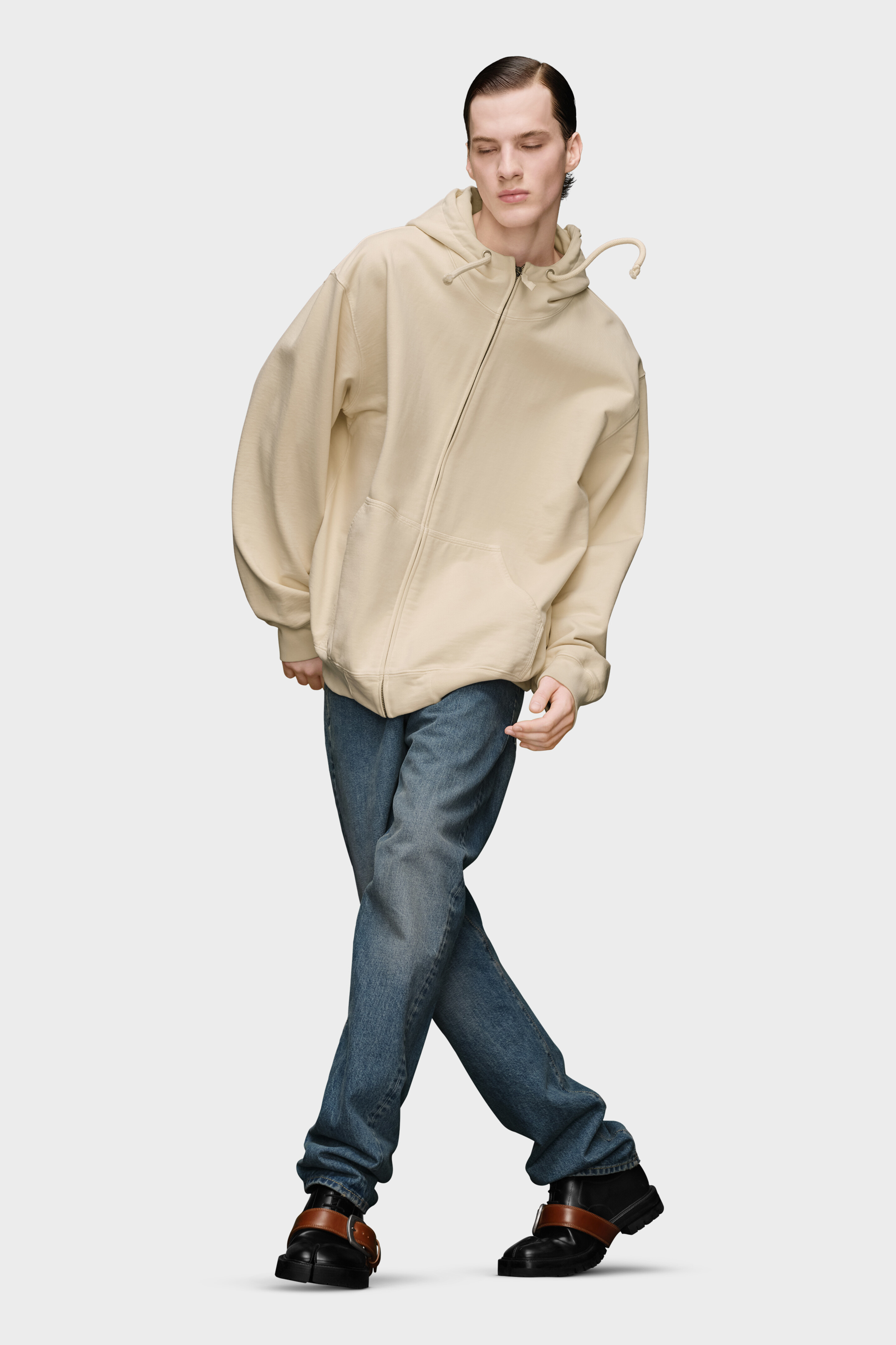 Embroidered Logo Hoodie - 2