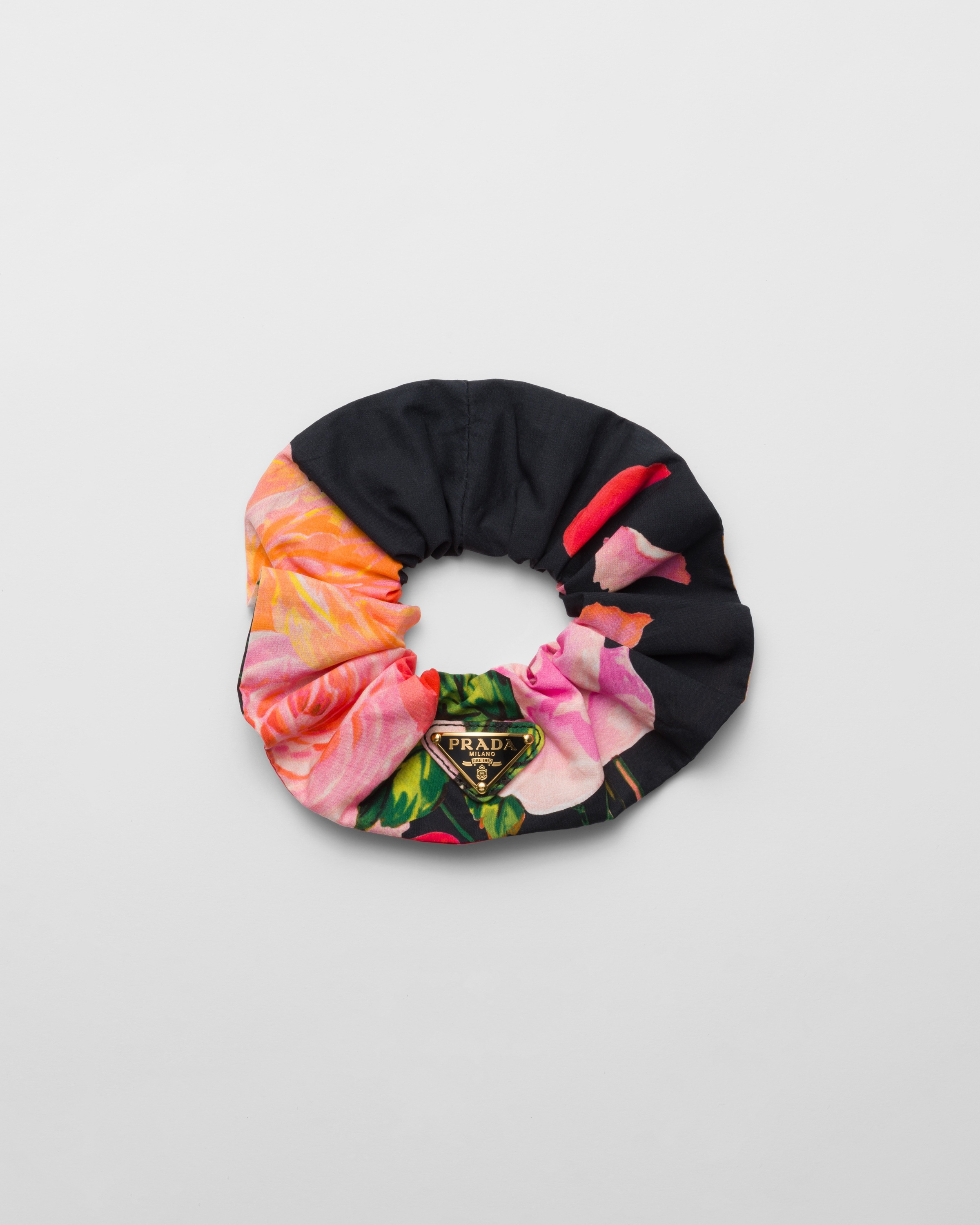 Printed fabric scrunchie - 1