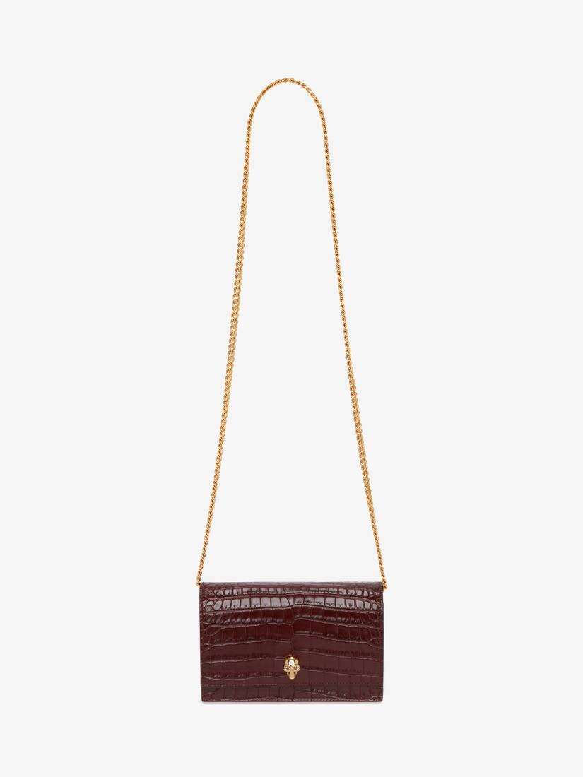 Small Skull Bag in Red - 5