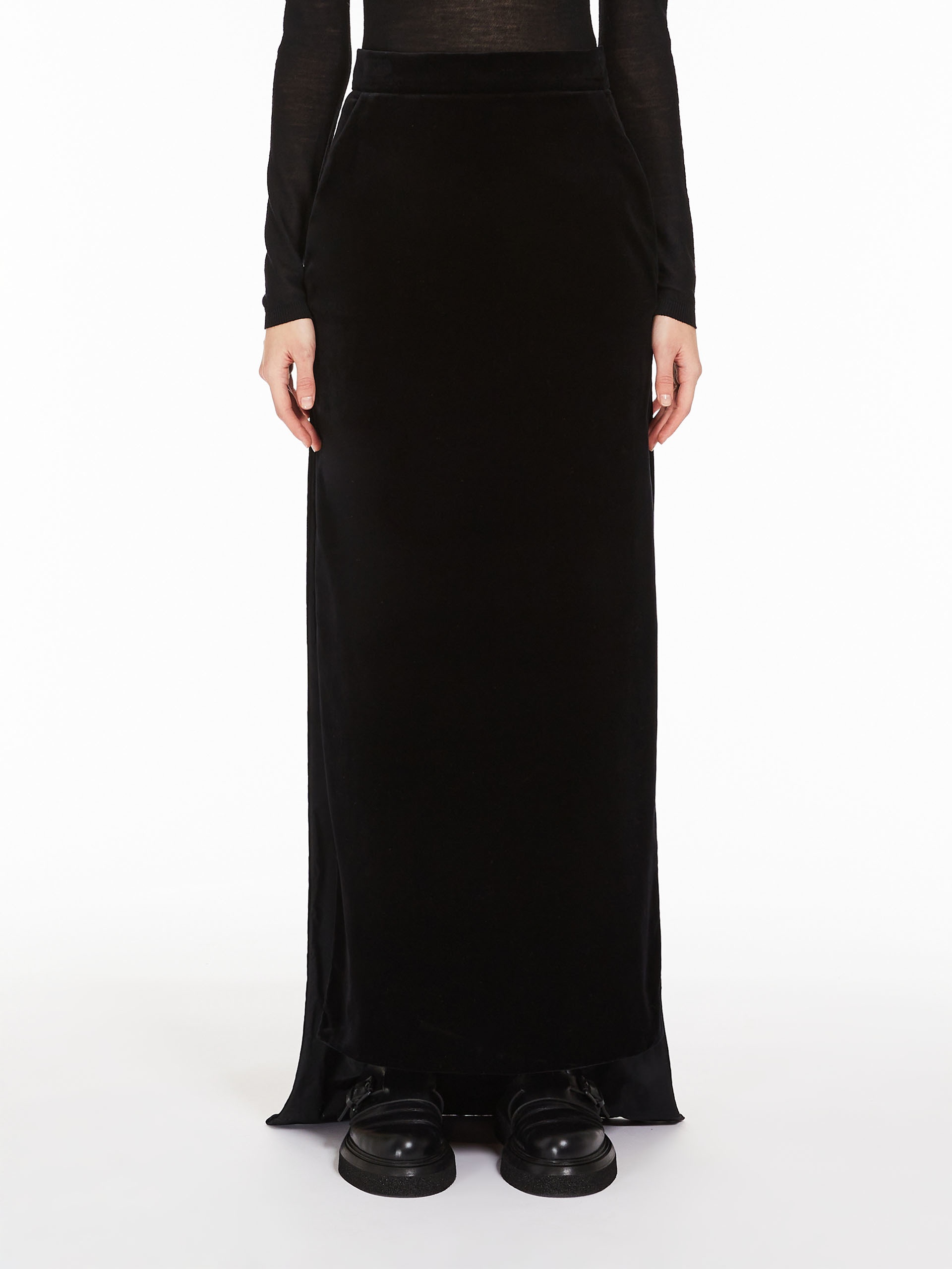 ZUPPA Long velvet skirt - 3