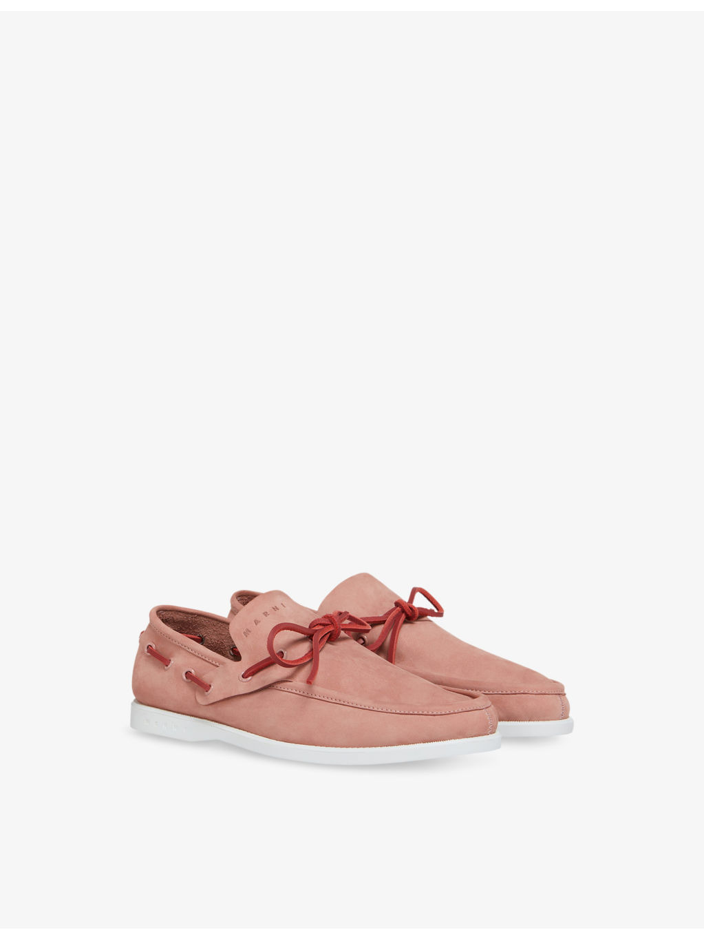 Bow-tie suede boat loafer - 3
