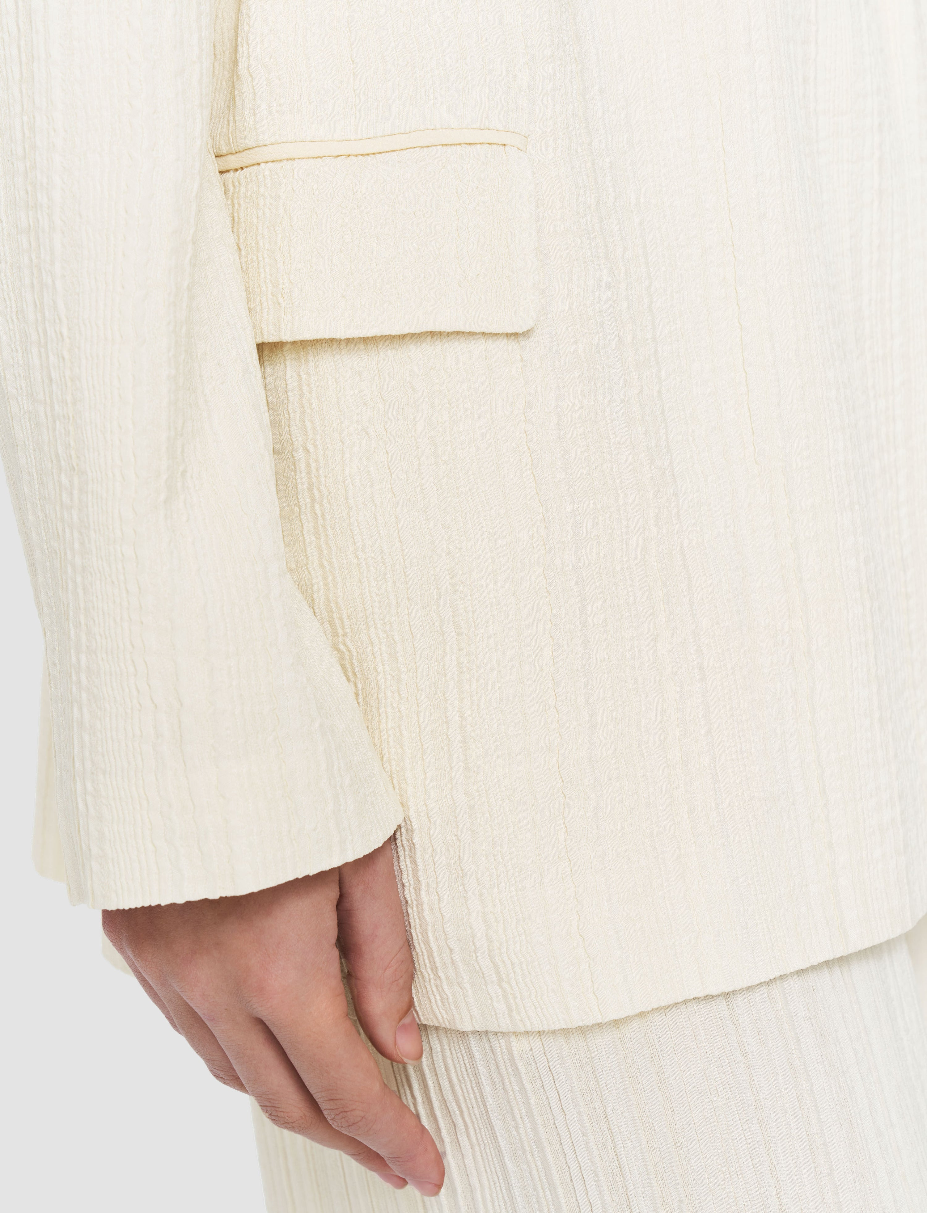 Amelot Pleat Jacquard Jacket - 7