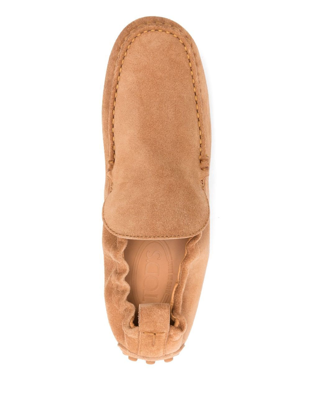 Tod's Women Gommino Curled Suede Loafers - 4