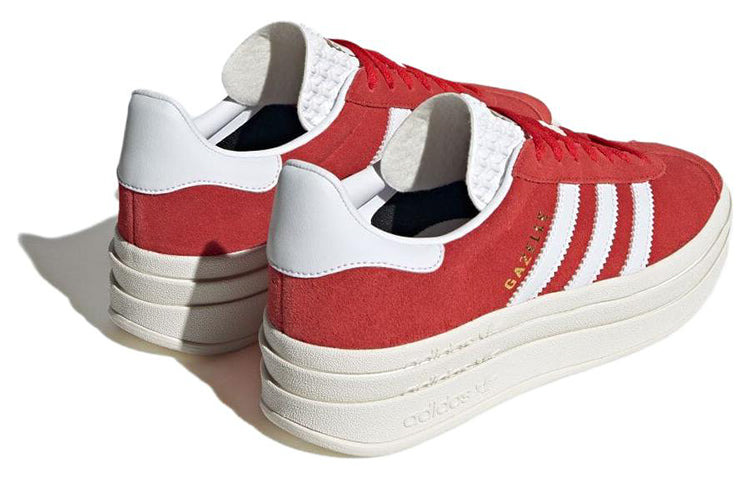 (WMNS) adidas Gazelle Bold 'Red' ID6990 - 4