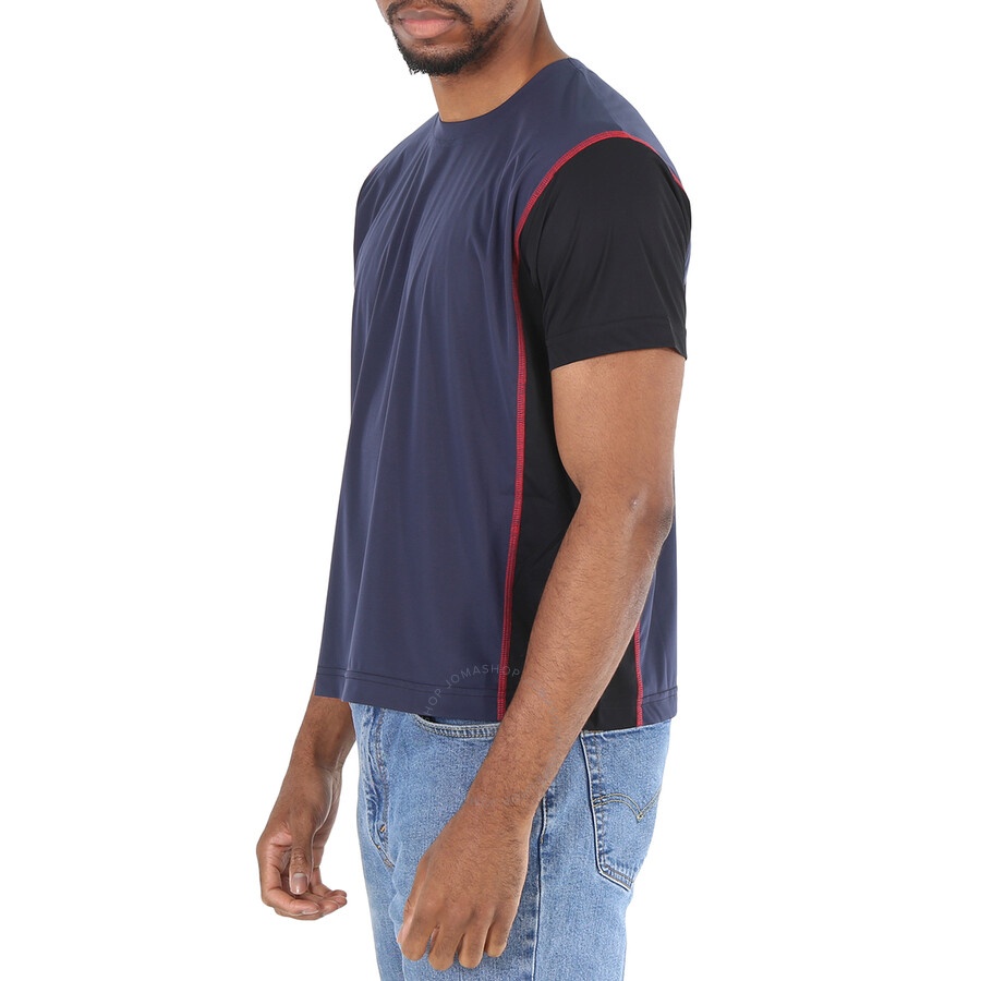 Sunnei Men's Navy Sunney Short Sleeve T-Shirt - 5