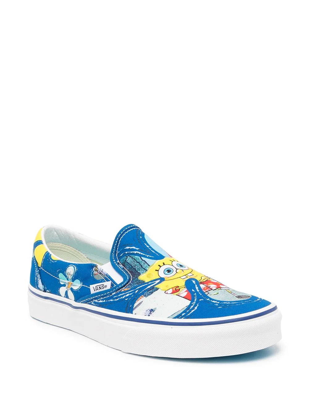 Spongebob-print slip-on sneakers - 2