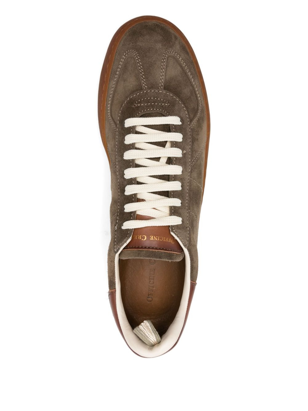 suede leather sneakers - 4
