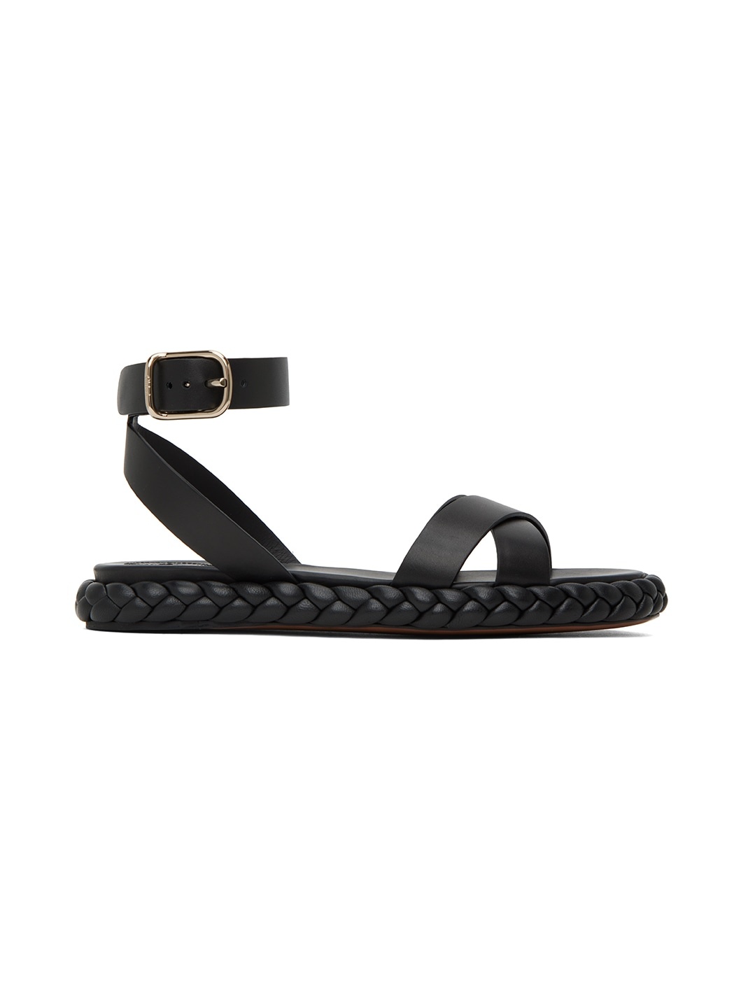 Black Pip Sandals - 1