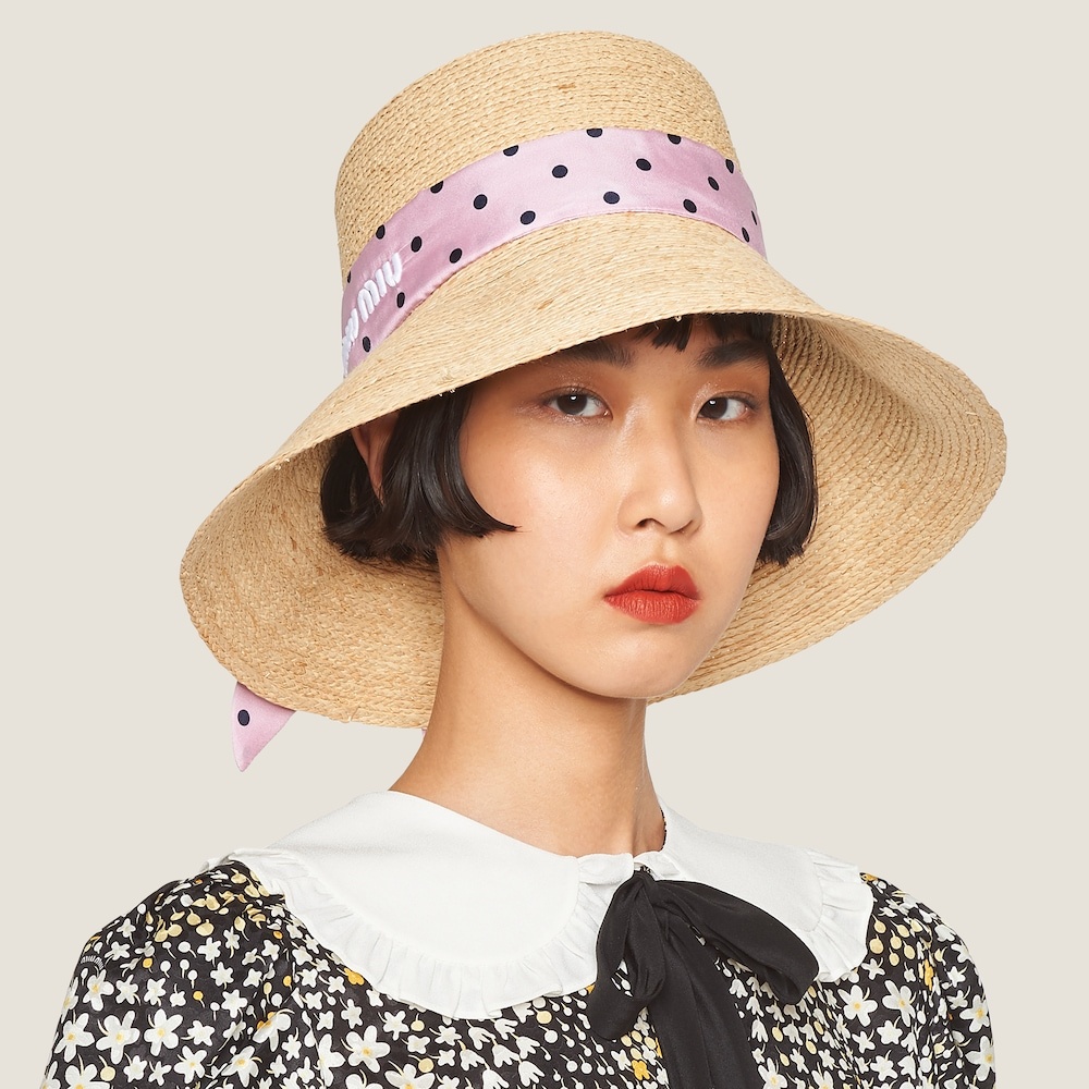 Raffia hat - 1