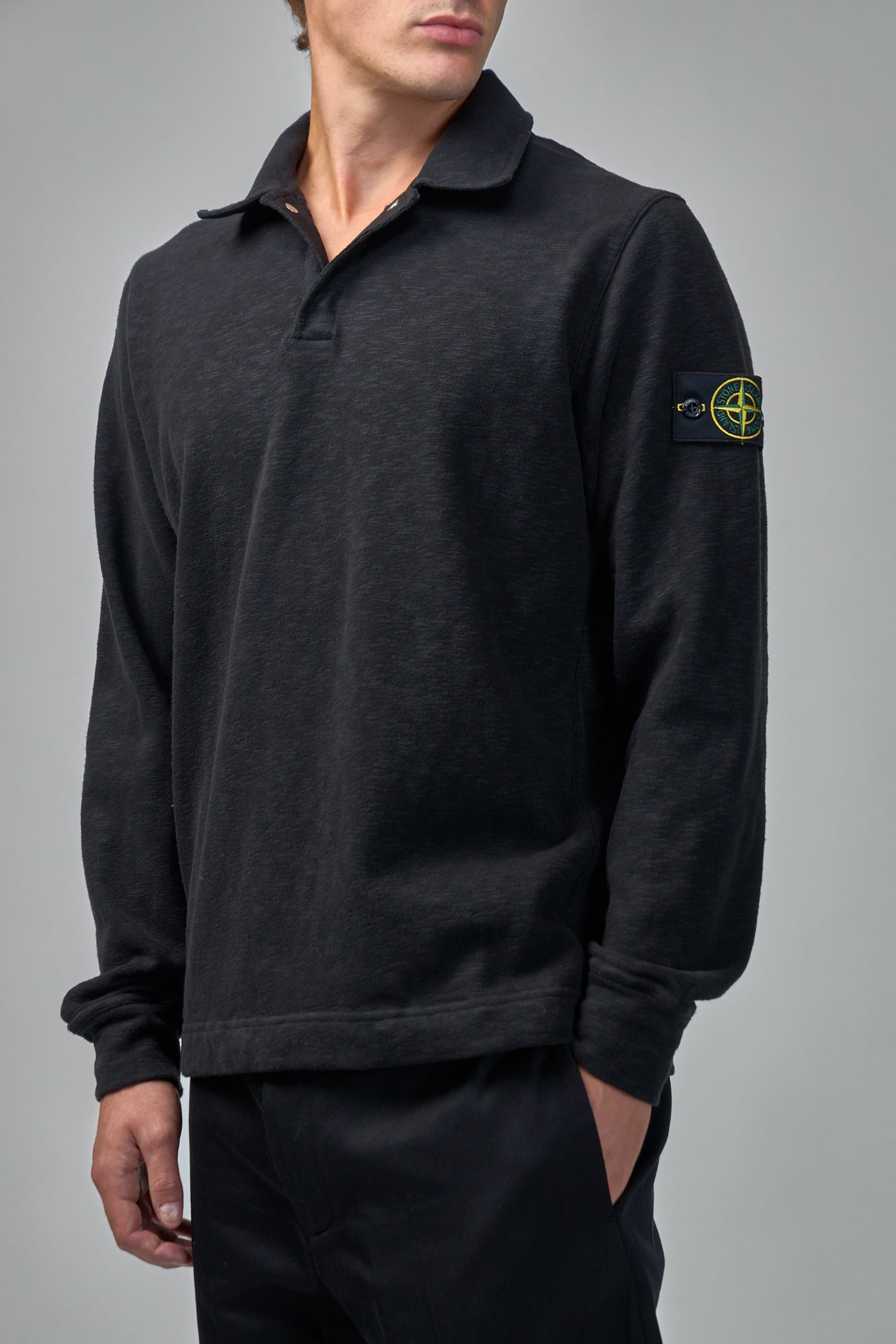 Long Sleeve Polo Shirt - 5