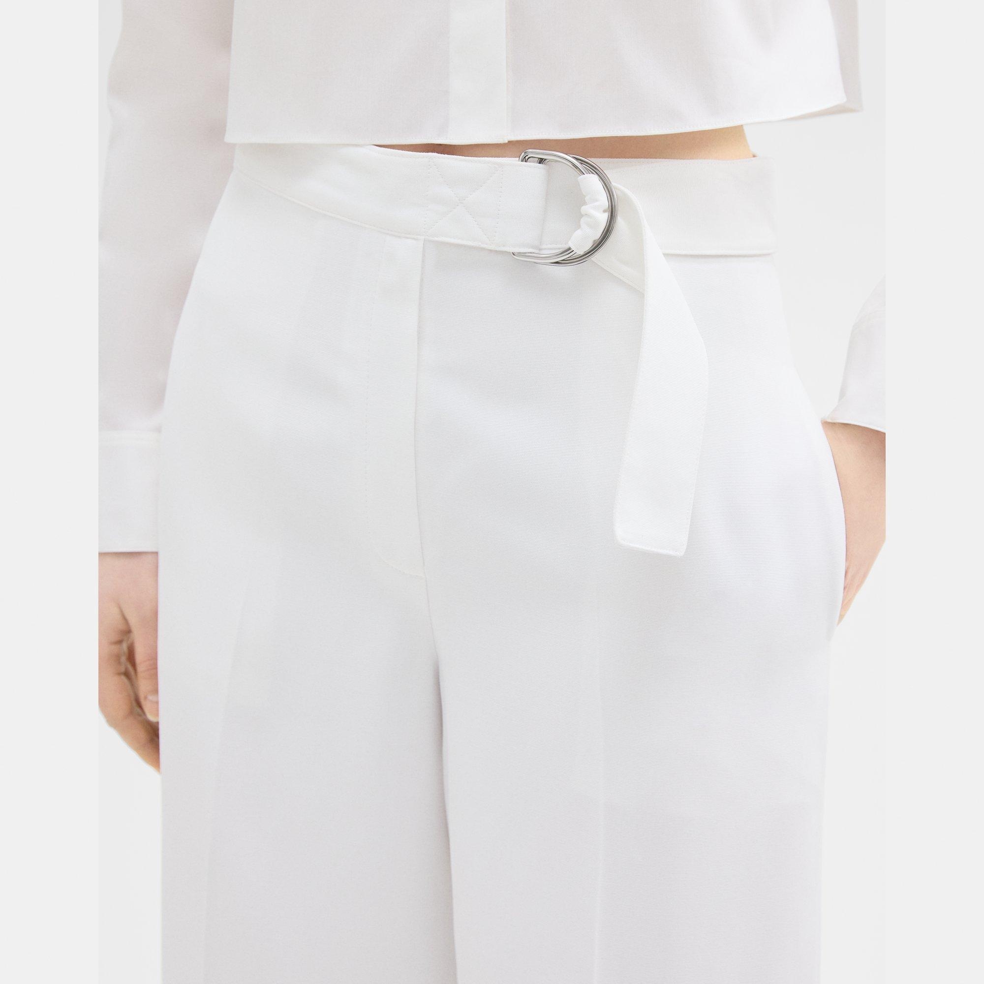 Belted Culotte in Viscose - 5