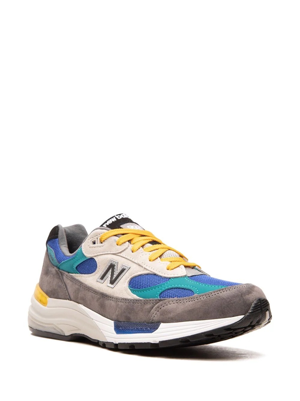 992 "Grey/Blue/Teal/Yellow" low-top sneakers - 2