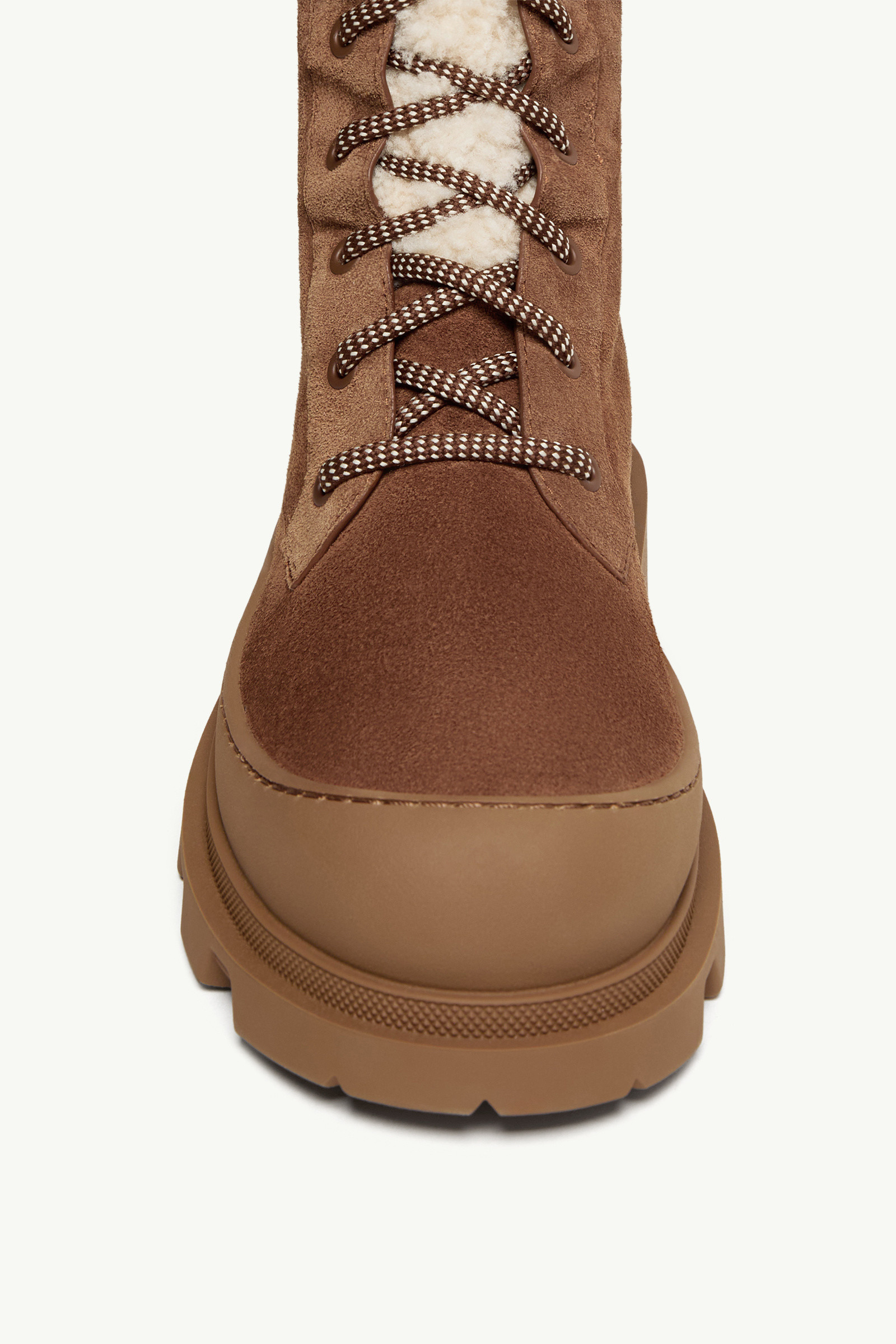 Vera High Suede Lace-Up Boots - 3