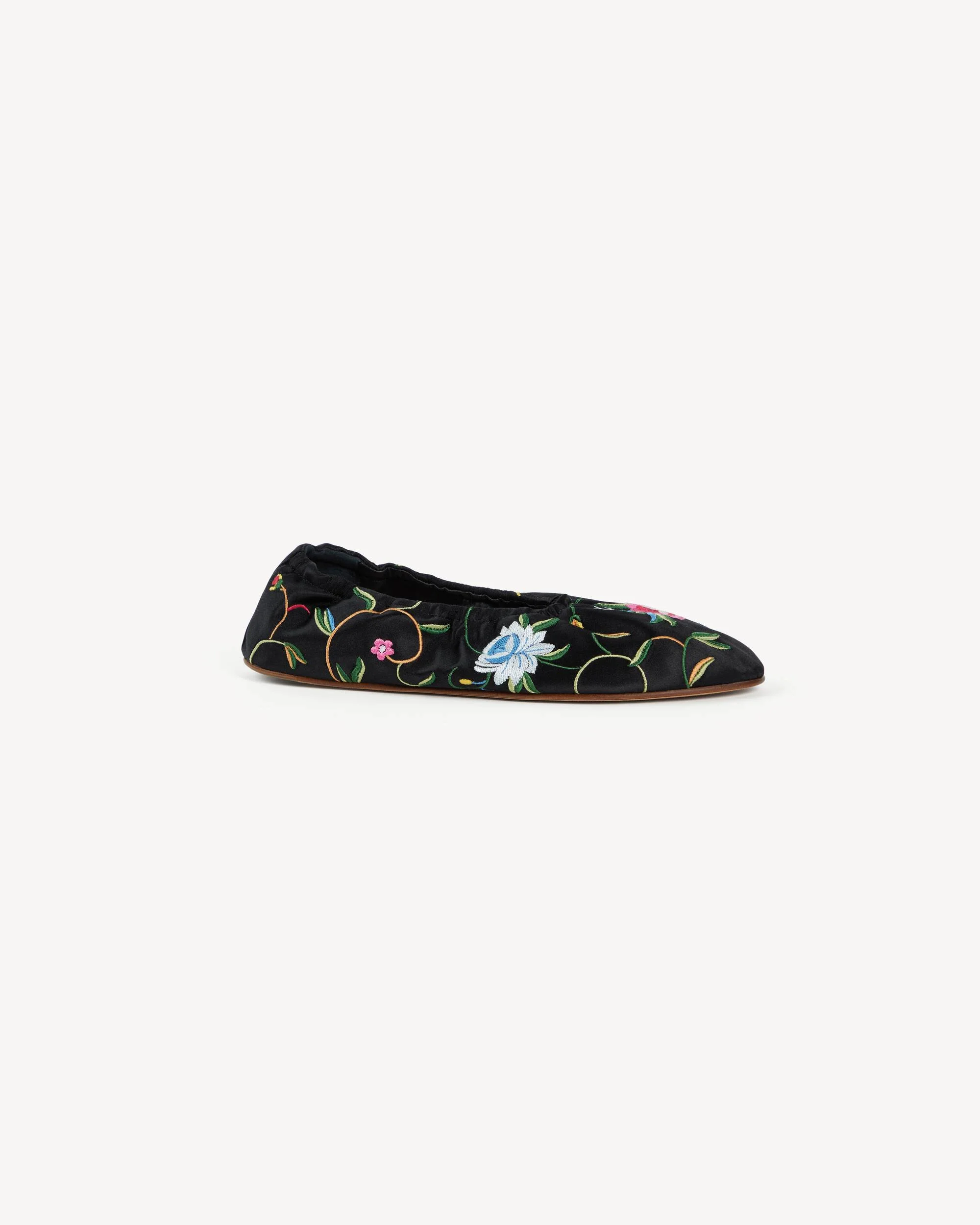 'KENZO Ballet' ballerinas in embroidered satin - 1