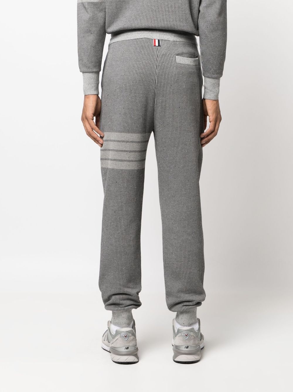 4-Bar knitted track pants - 4