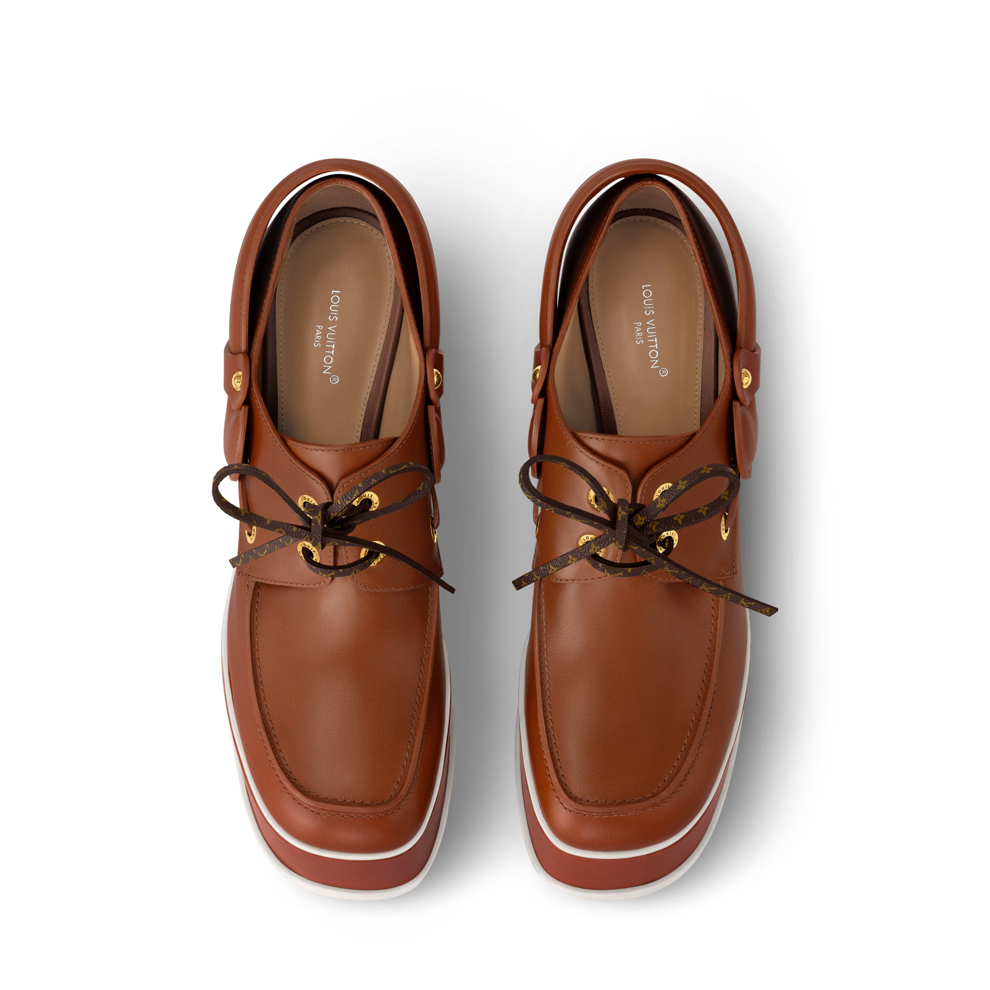 LV Cove Wedge Boat Shoe - 3
