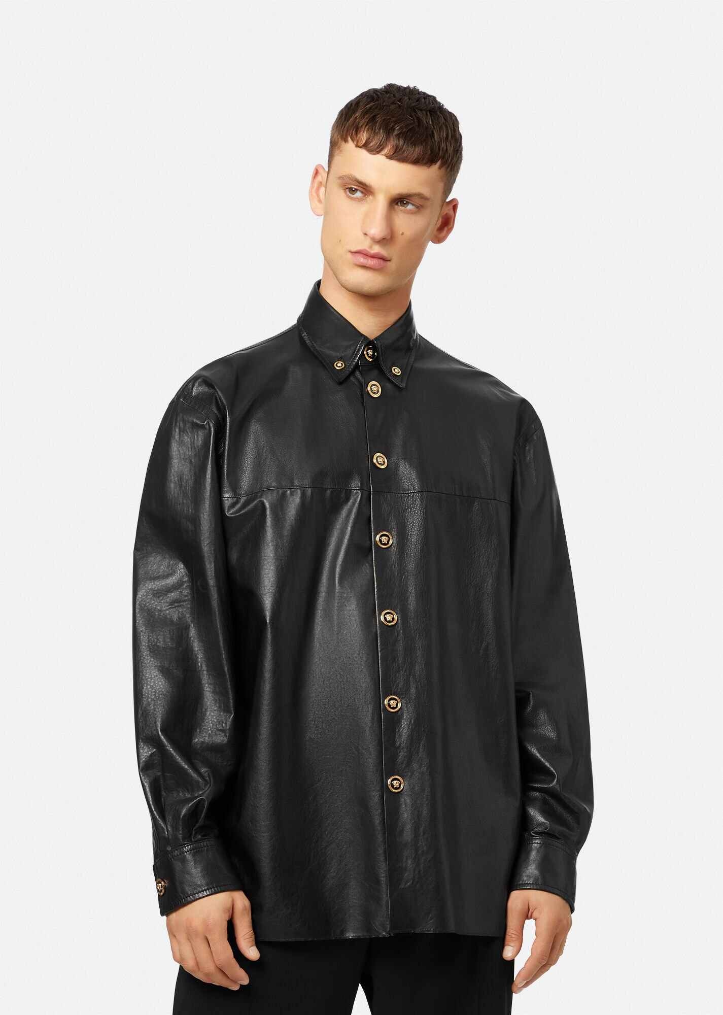 Nappa Leather Shirt - 3