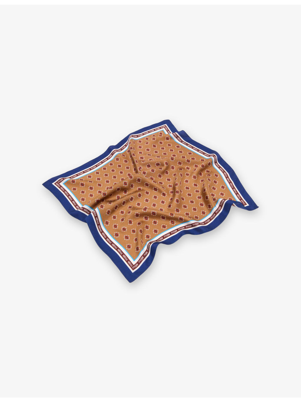 Floral-Print Silk Bandana - 3