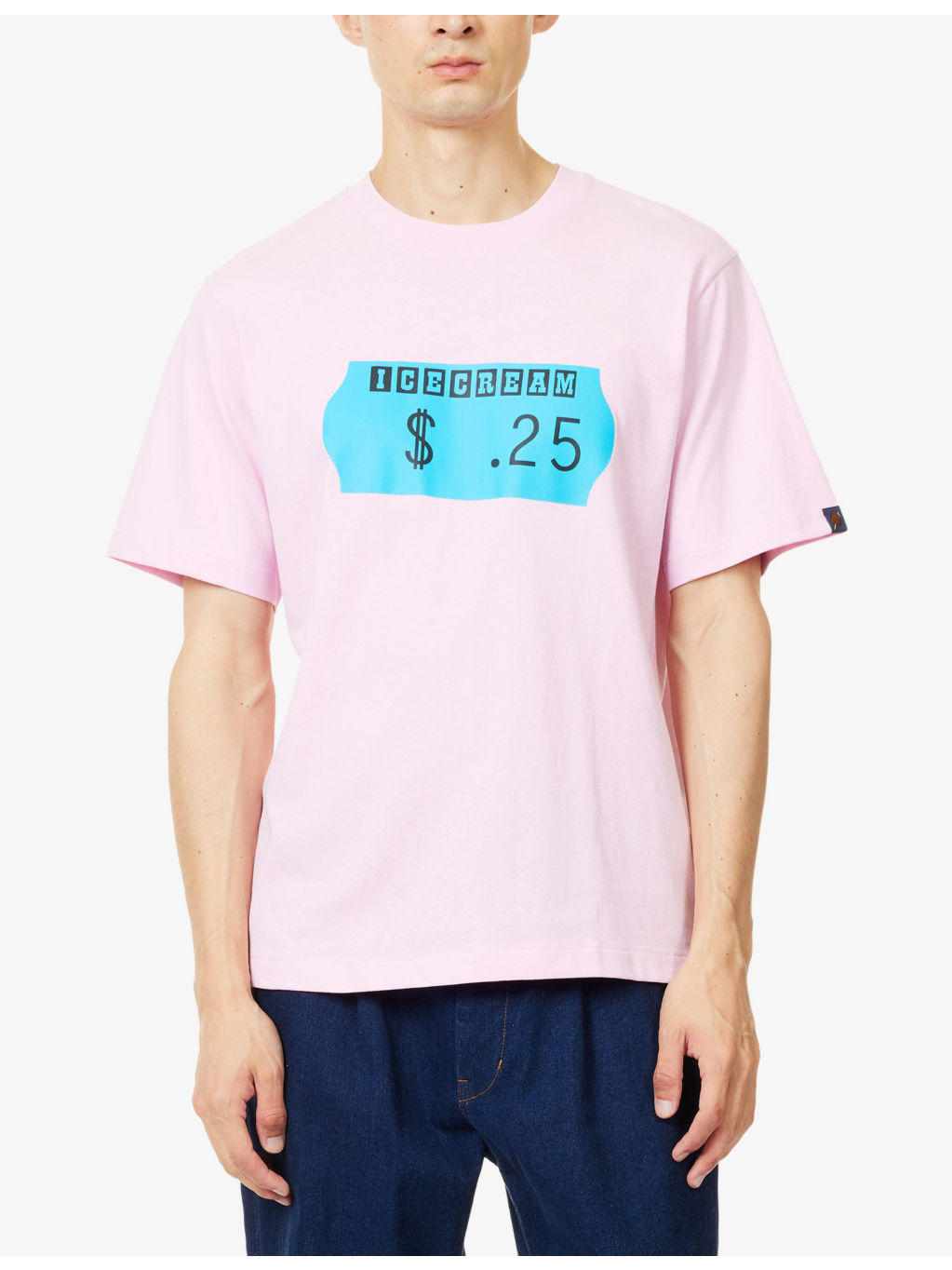 Sticker Relaxed-Fit Cotton-Jersey T-Shirt - 3