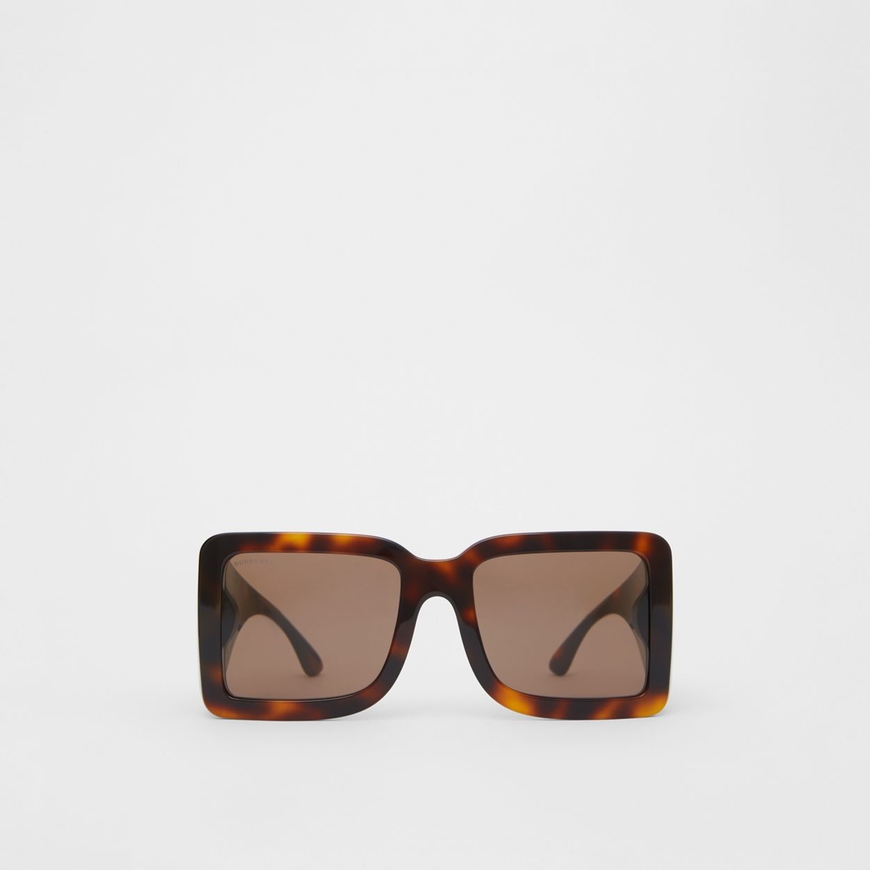 B Motif Square Frame Sunglasses - 1