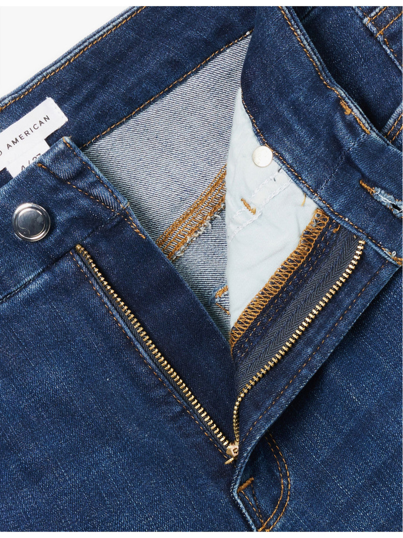 Good Legs straight cotton-blend stretch-denim jeans 7
