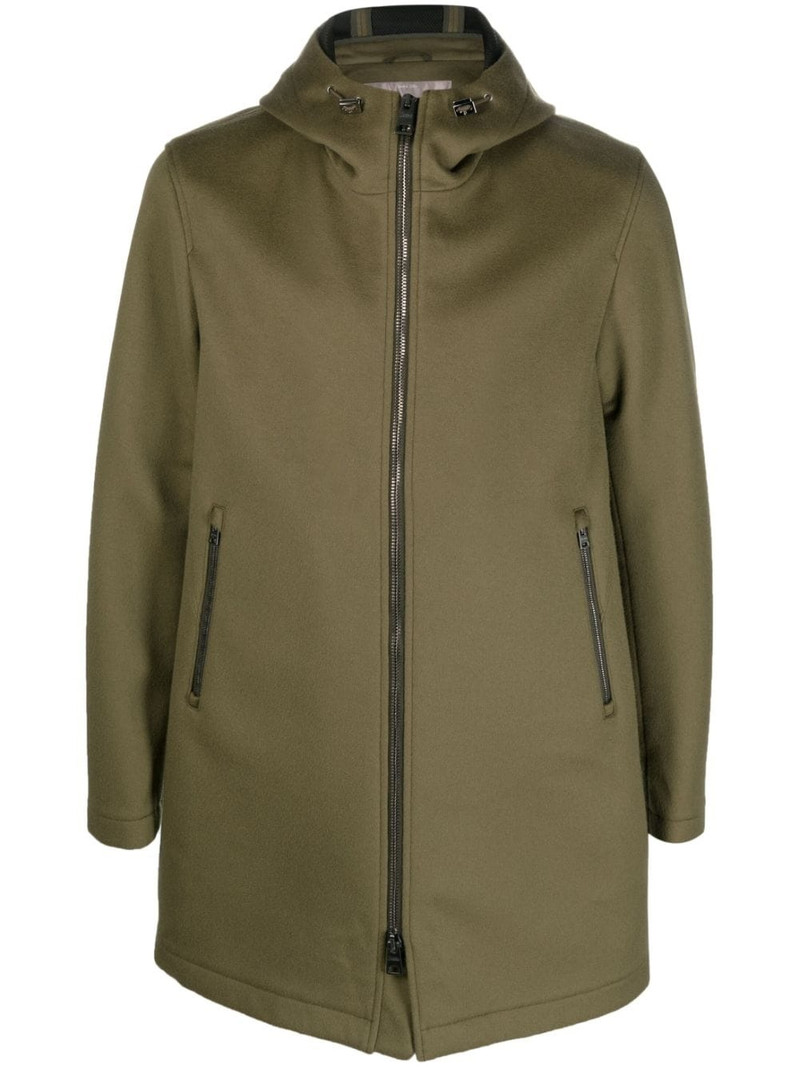 zip-up hooded coat 1