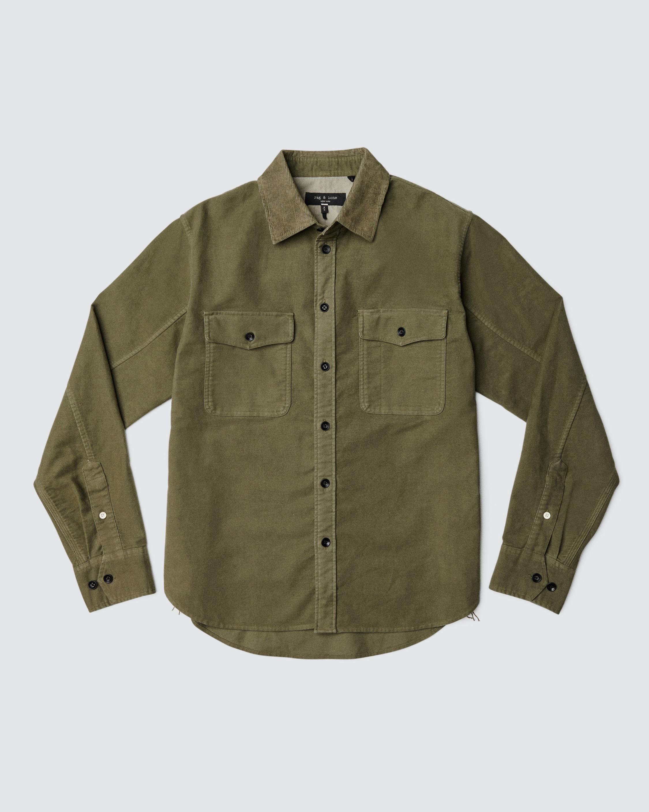 Engineered Moleskin Jack Shirt
Relaxed Fit Button Down - 1
