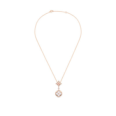 Louis Vuitton Color Blossom Necklace, Pink Gold, Pink Mother-Of-Pearl, White Mother-Of-Pearl And Diamond outlook