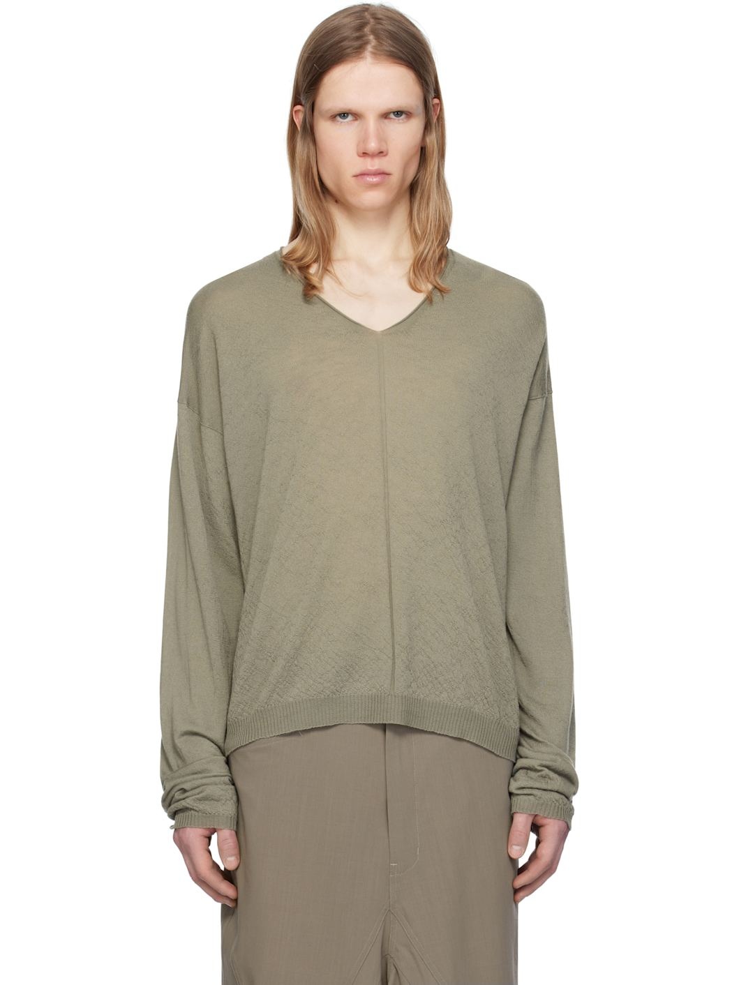 Green Hollywood Rasato Sweater - 1