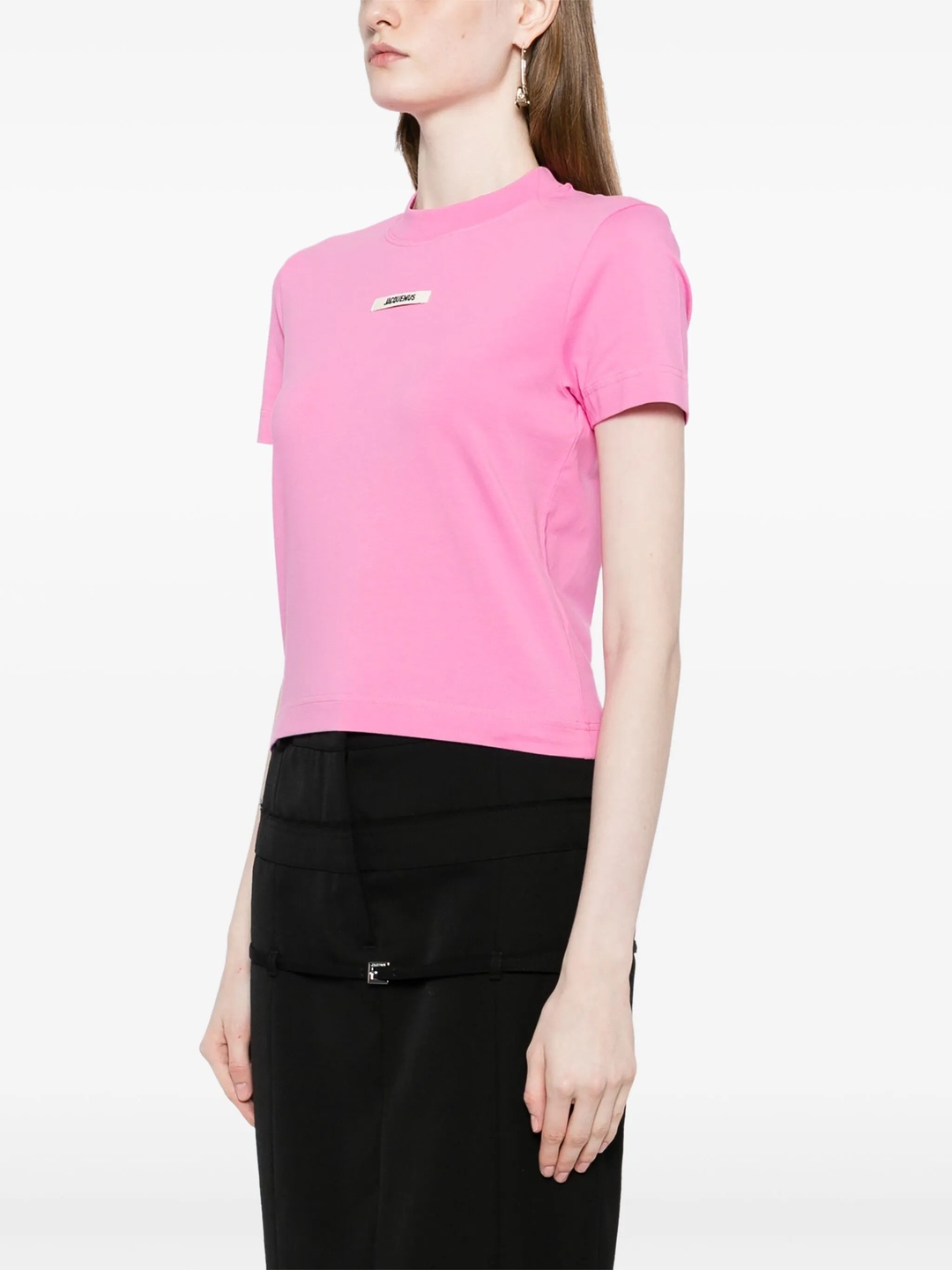 JACQUEMUS Le t-shirt Gros Grain club21 REVERSIBLE