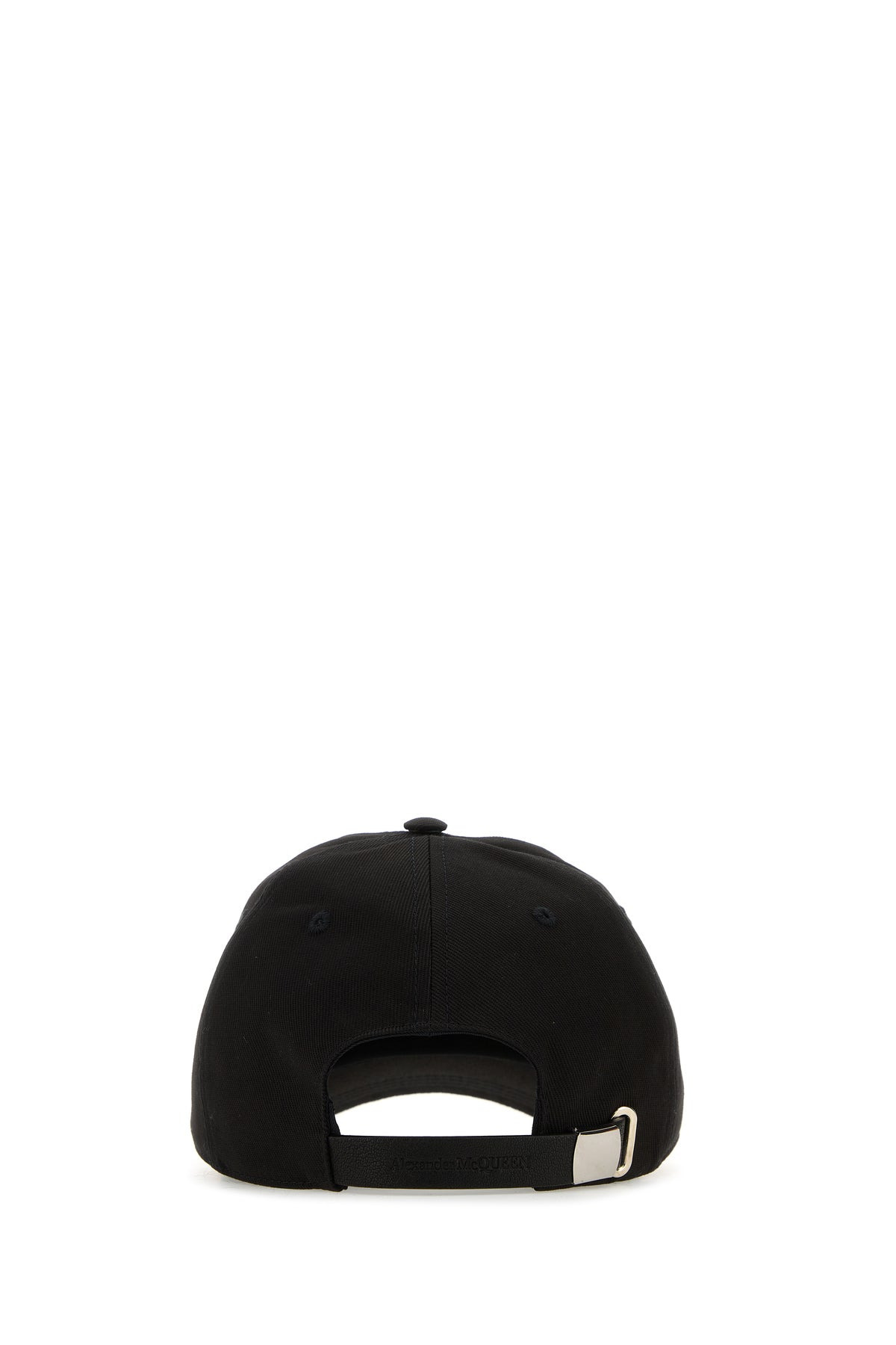Black cotton baseball cap - 3