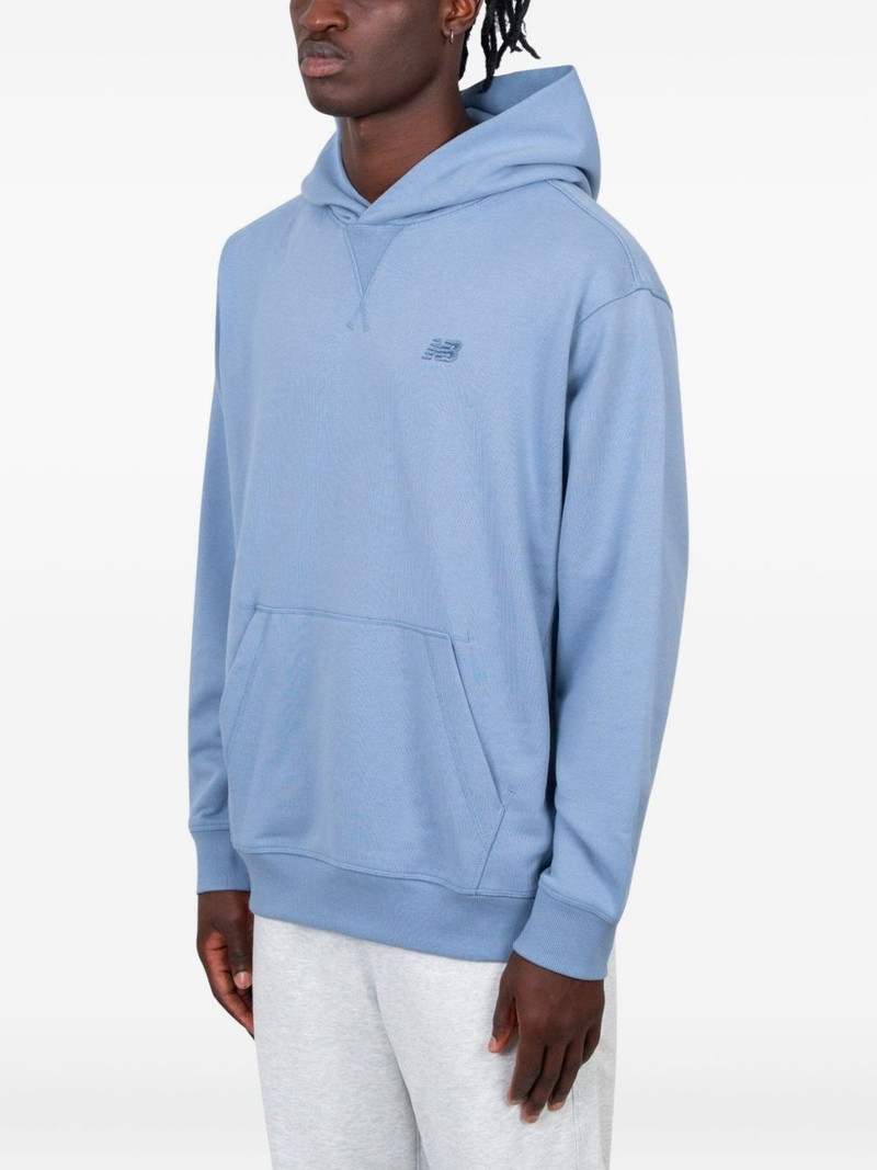 New Balance logo-embroidered hoodie outlook