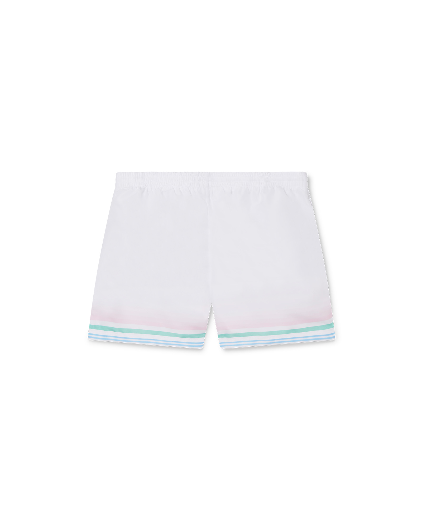 White Tennis Club Icon Swim Trunks - 2